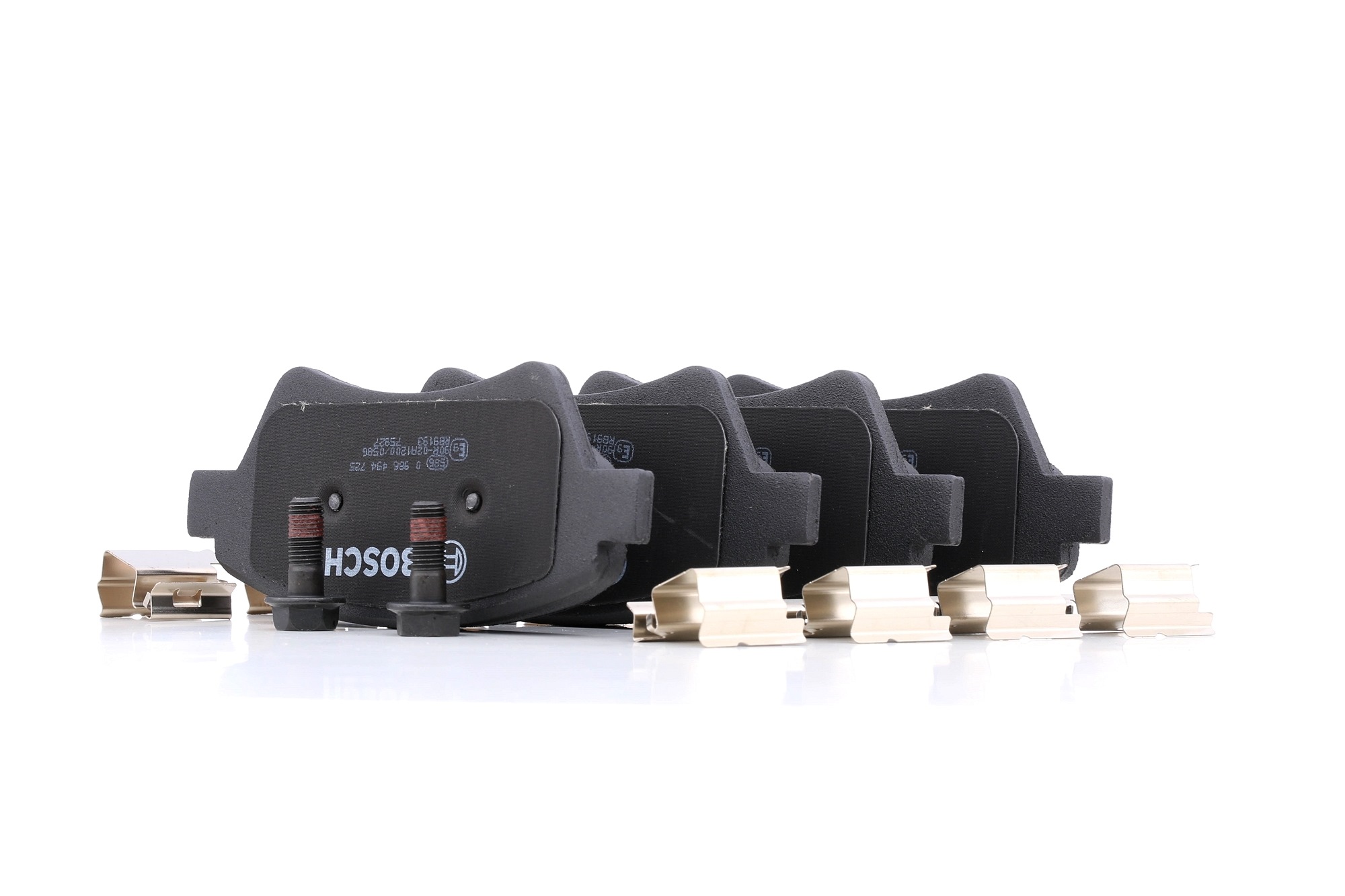 BOSCH Plaquettes De Frein 0 986 494 725 Jeu De Plaquettes De Frein,Jeu de plaquettes de frein, frein