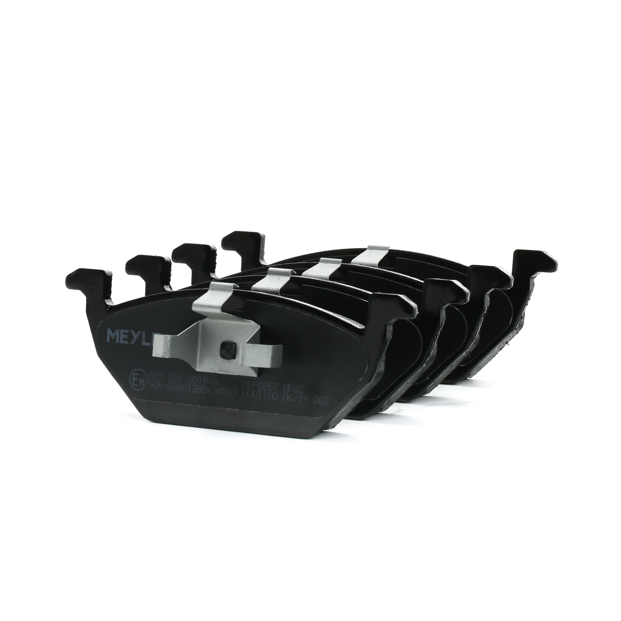 MEYLE Plaquettes De Frein 025 231 3019/A Jeu De Plaquettes De Frein,Jeu de plaquettes de frein, frei