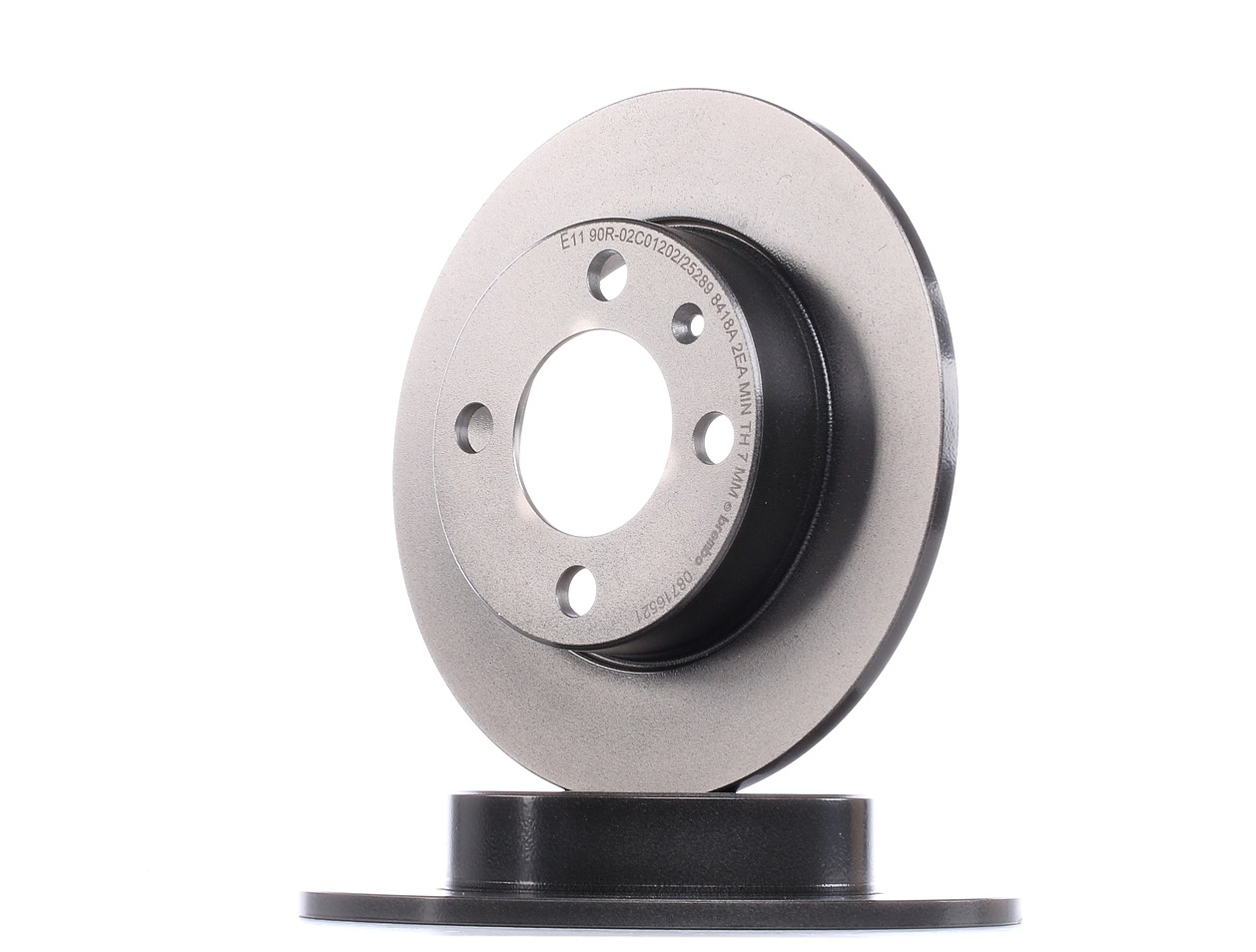 BREMBO Disques De Frein 08.7165.21 Frein à Disque,Disque de frein VW,SEAT,POLO 6N2,LUPO 6X1, 6E1,POL