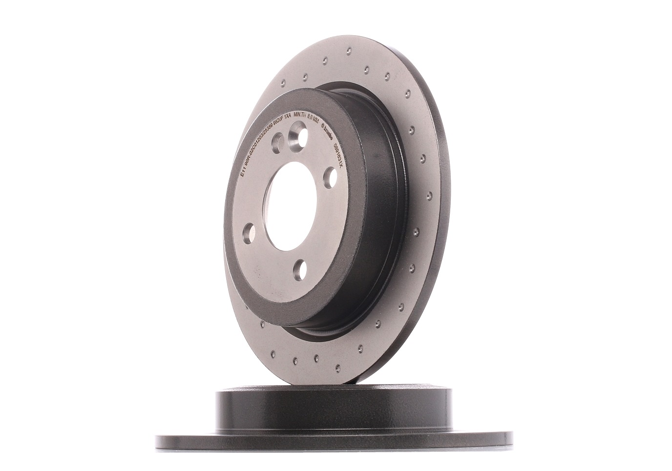 BREMBO Disques De Frein 08.9163.1X Frein à Disque,Disque de frein MINI,MINI R50, R53,MINI R56,MINI D