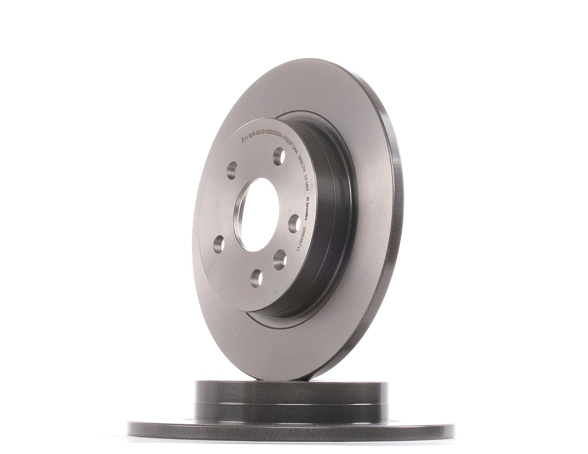 BREMBO Disques De Frein 08.B357.11 Frein à Disque,Disque de frein OPEL,CHEVROLET,VAUXHALL,ASTRA J,MO