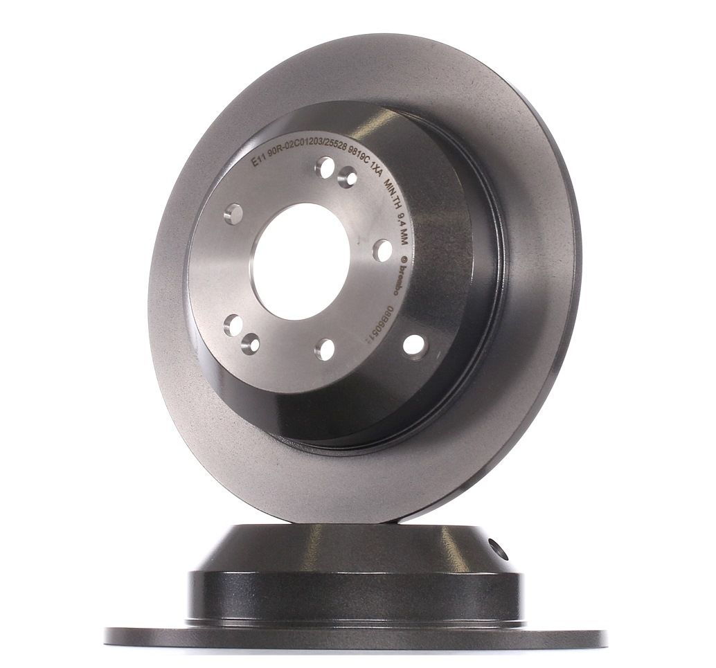 BREMBO Disques De Frein 08.B605.11 Frein à Disque,Disque de frein HYUNDAI,KIA,SANTA FÉ II CM,SANTA F