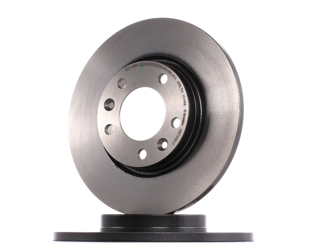 BREMBO Disques De Frein 08.C308.11 Frein à Disque,Disque de frein OPEL,CITROËN,PEUGEOT,GRANDLAND X A