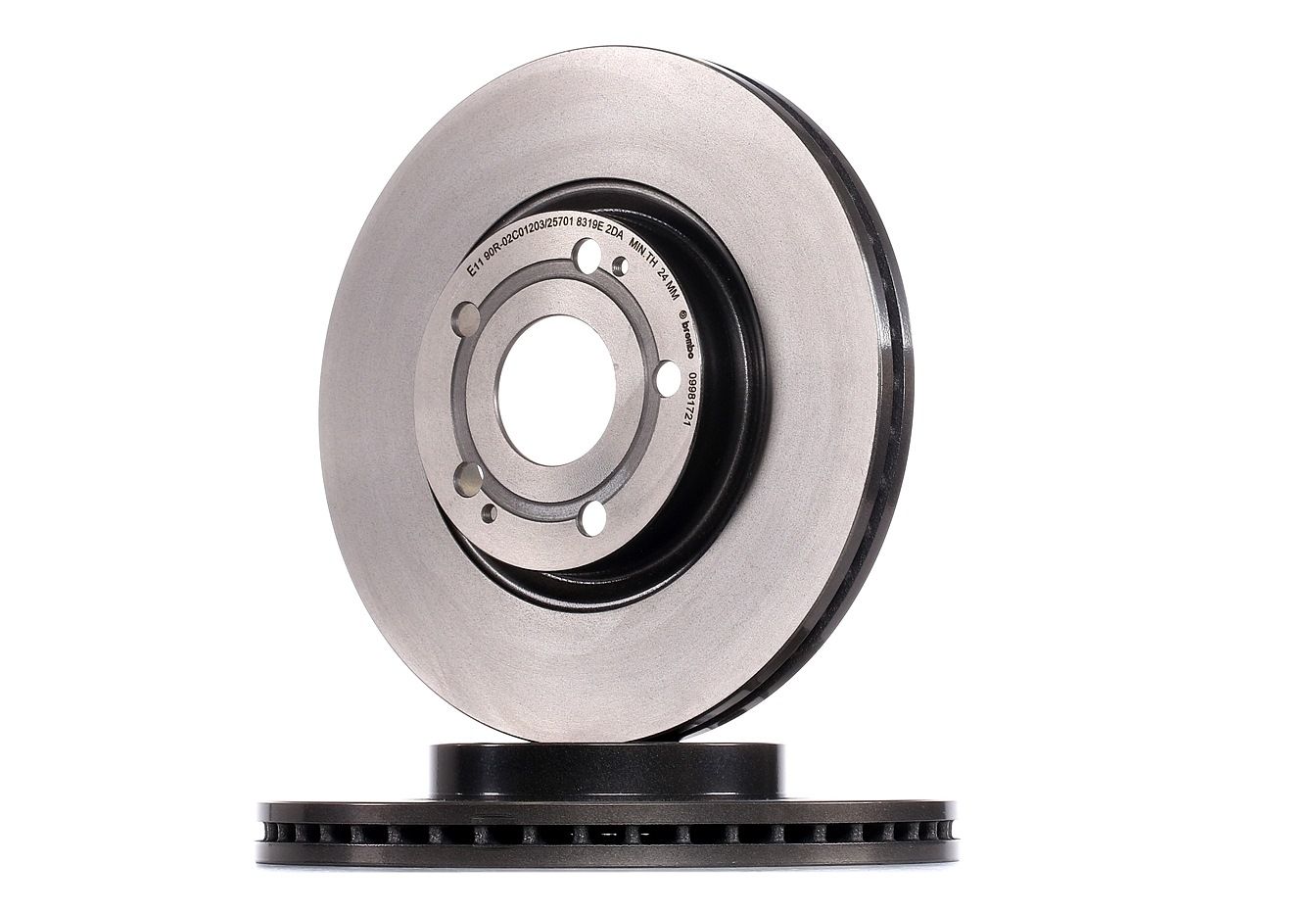 BREMBO Disques De Frein 09.9817.21 Frein à Disque,Disque de frein TOYOTA,COROLLA Verso ZER_, ZZE12_,