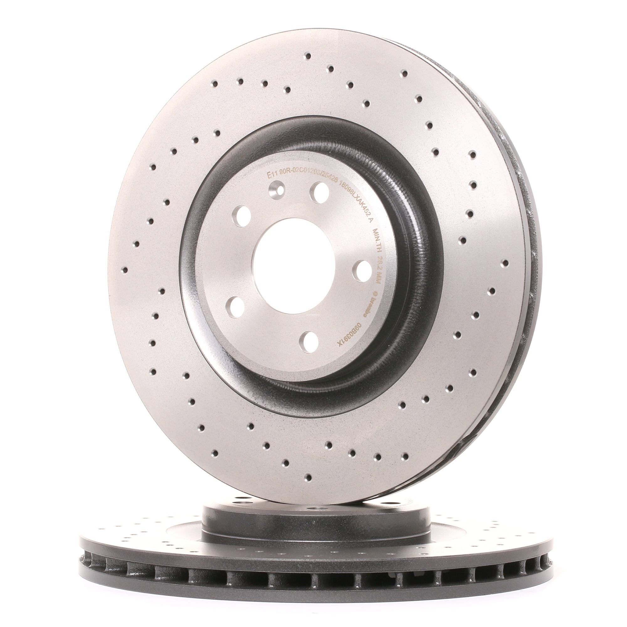 BREMBO Disques De Frein 09.B039.1X Frein à Disque,Disque de frein AUDI,A4 8K2, B8,A4 Avant 8K5, B8,Q