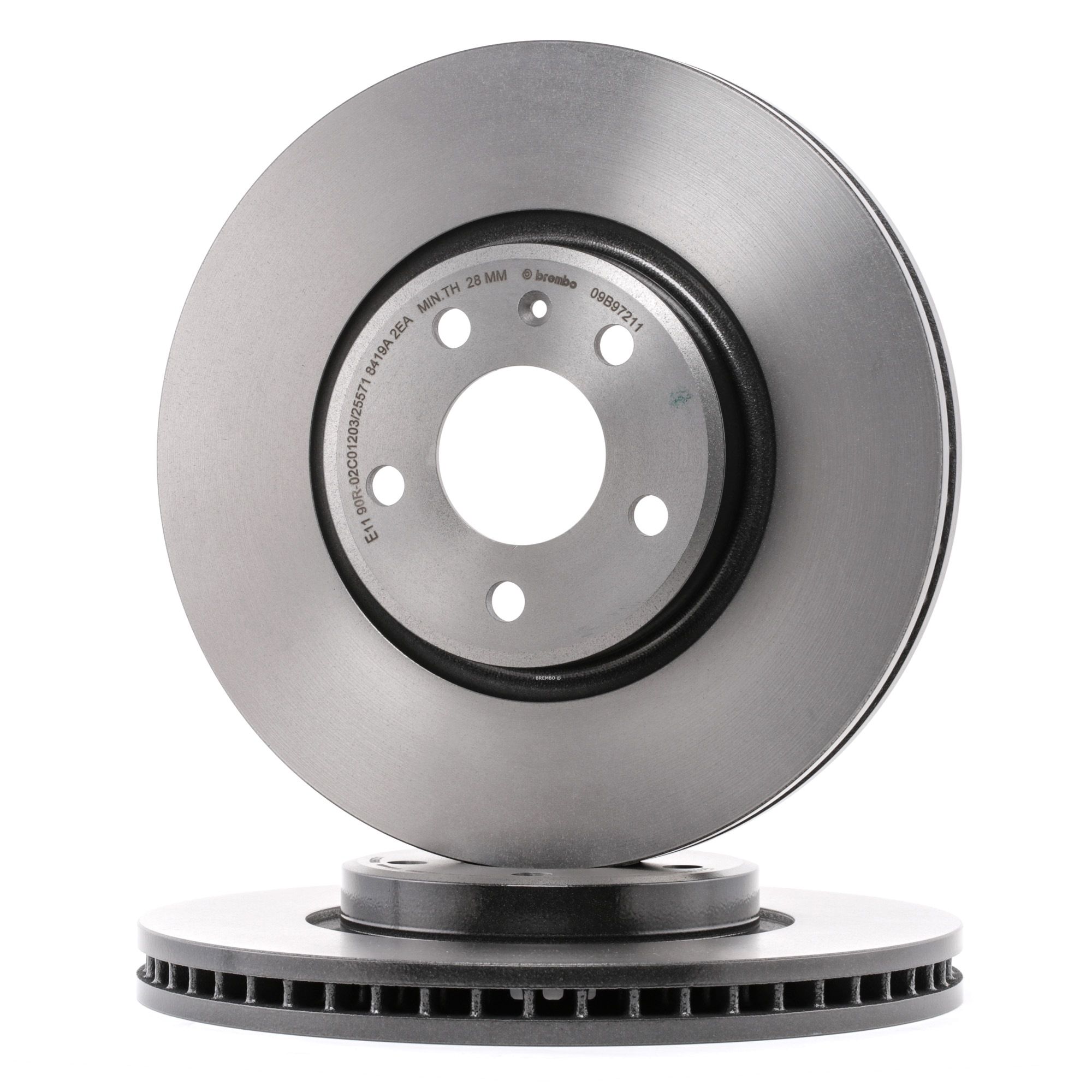 BREMBO Disques De Frein 09.B972.11 Frein à Disque,Disque de frein AUDI,A4 8K2, B8,A4 Avant 8K5, B8,Q