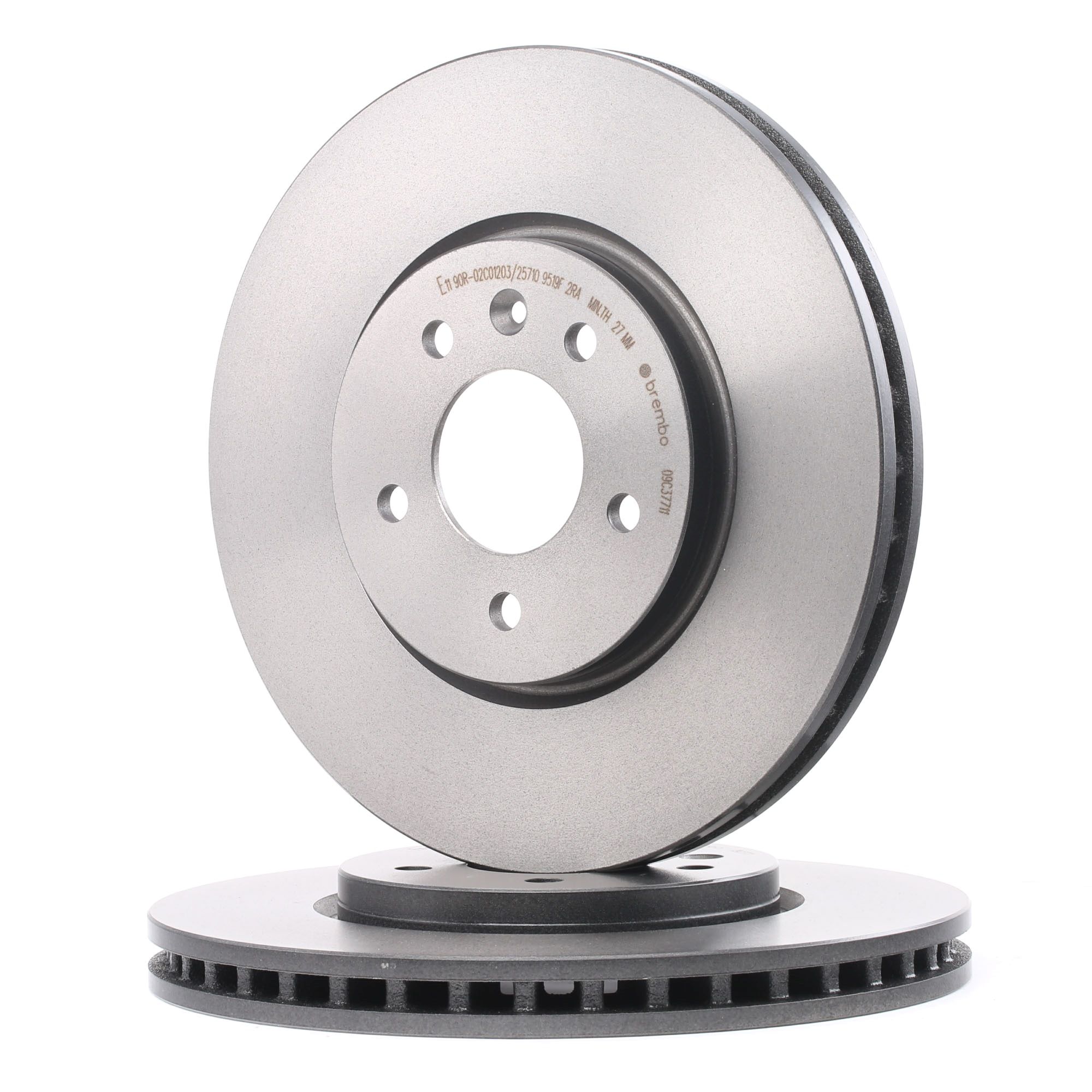 BREMBO Disques De Frein 09.C377.11 Frein à Disque,Disque de frein OPEL,VAUXHALL,ASTRA J,ZAFIRA TOURE