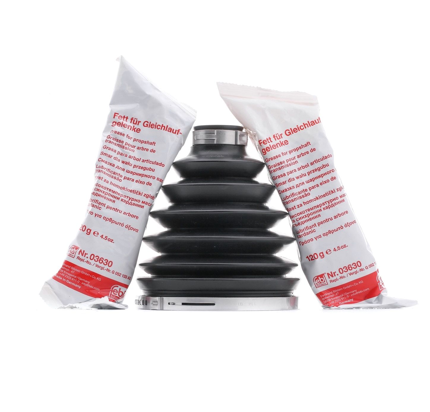 FEBI BILSTEIN Soufflet De Cardan 100422 Kit Soufflet De Cardan,Jeu de joints-soufflets, arbre de com