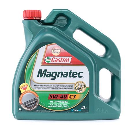 CASTROL Aceite de motor 14F9CF Aceite motor DODGE CARAVAN 2009 ac 5W-40, Capacidad: 4L, Aceite sintetico 14F9CF