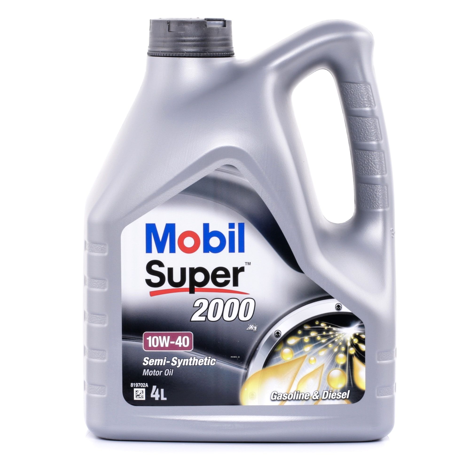 MOBIL Super, 2000 X1 150865 Huile moteur 10W-40, Capacité: 4I, Huile en ...