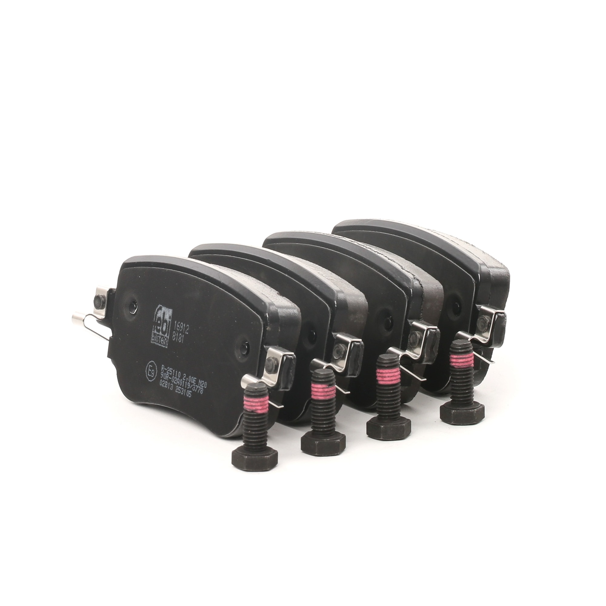 FEBI BILSTEIN Plaquettes De Frein 16912 Jeu De Plaquettes De Frein,Jeu de plaquettes de frein, frein