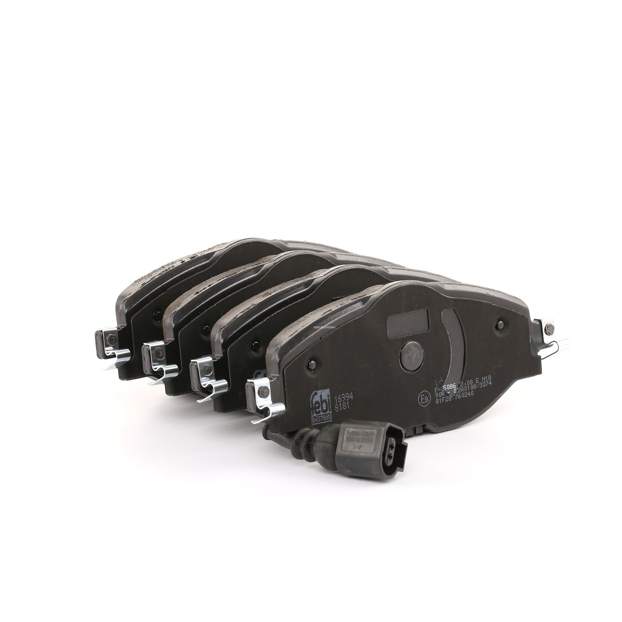 FEBI BILSTEIN Plaquettes De Frein 16994 Jeu De Plaquettes De Frein,Jeu de plaquettes de frein, frein