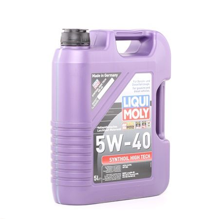 LIQUI MOLY Engine Oil 1856 Car oil FIAT CROMA 2011 MY 5W-40, Capacity: 5l, Synthetic Oil 1856