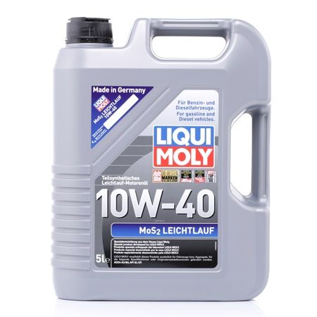 LIQUI MOLY Motorenöl PORSCHE A40 10W-40, Inhalt: 5l, Teilsynthetiköl