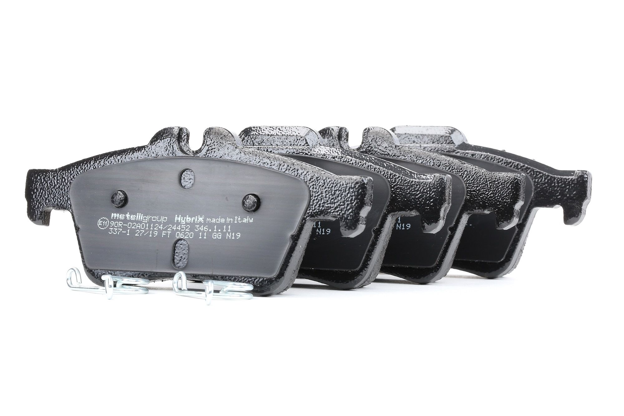 METELLI Plaquettes De Frein 22-0337-1 Jeu De Plaquettes De Frein,Jeu de plaquettes de frein, frein à