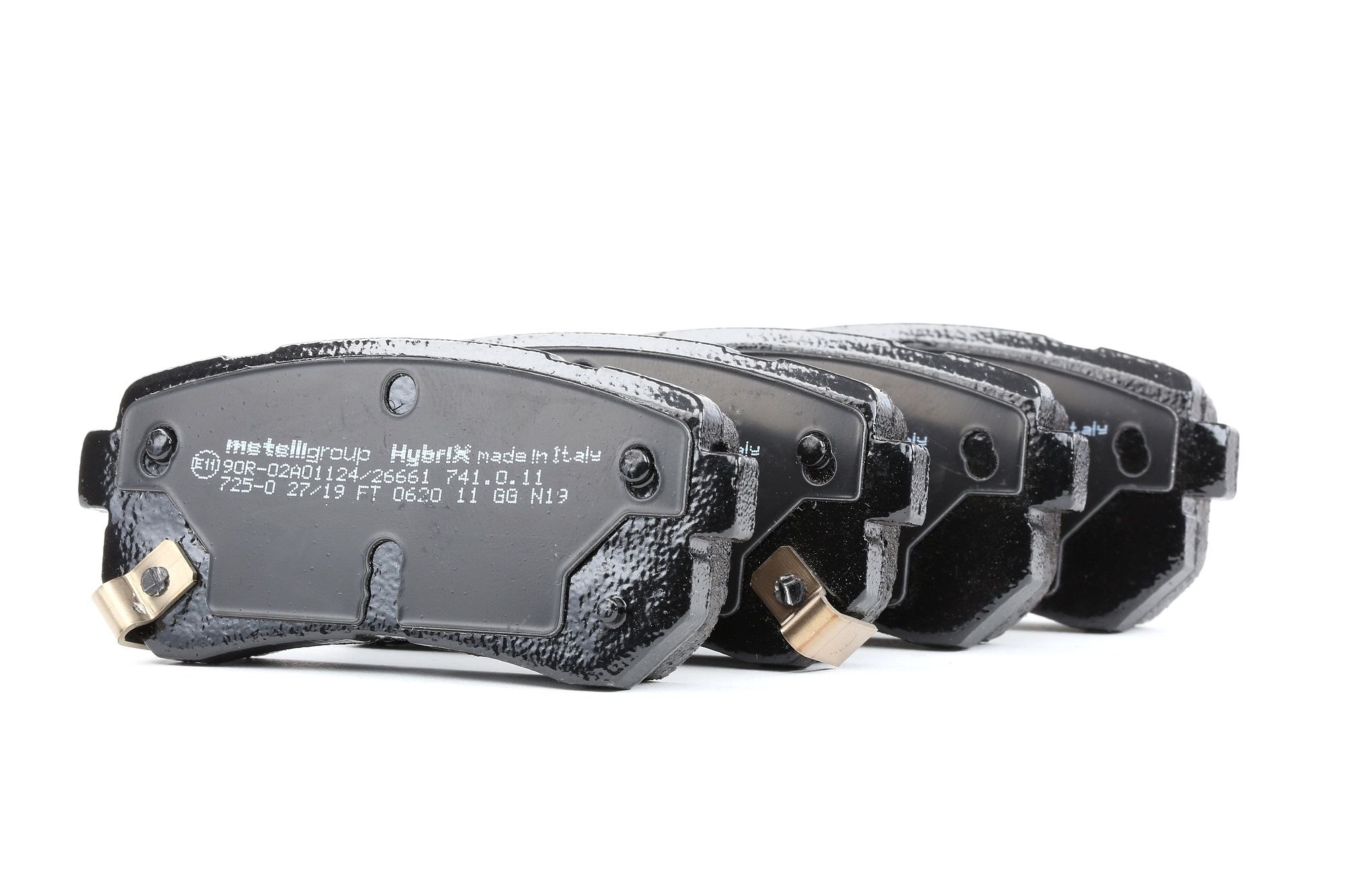 METELLI Plaquettes De Frein 22-0725-0 Jeu De Plaquettes De Frein,Jeu de plaquettes de frein, frein à