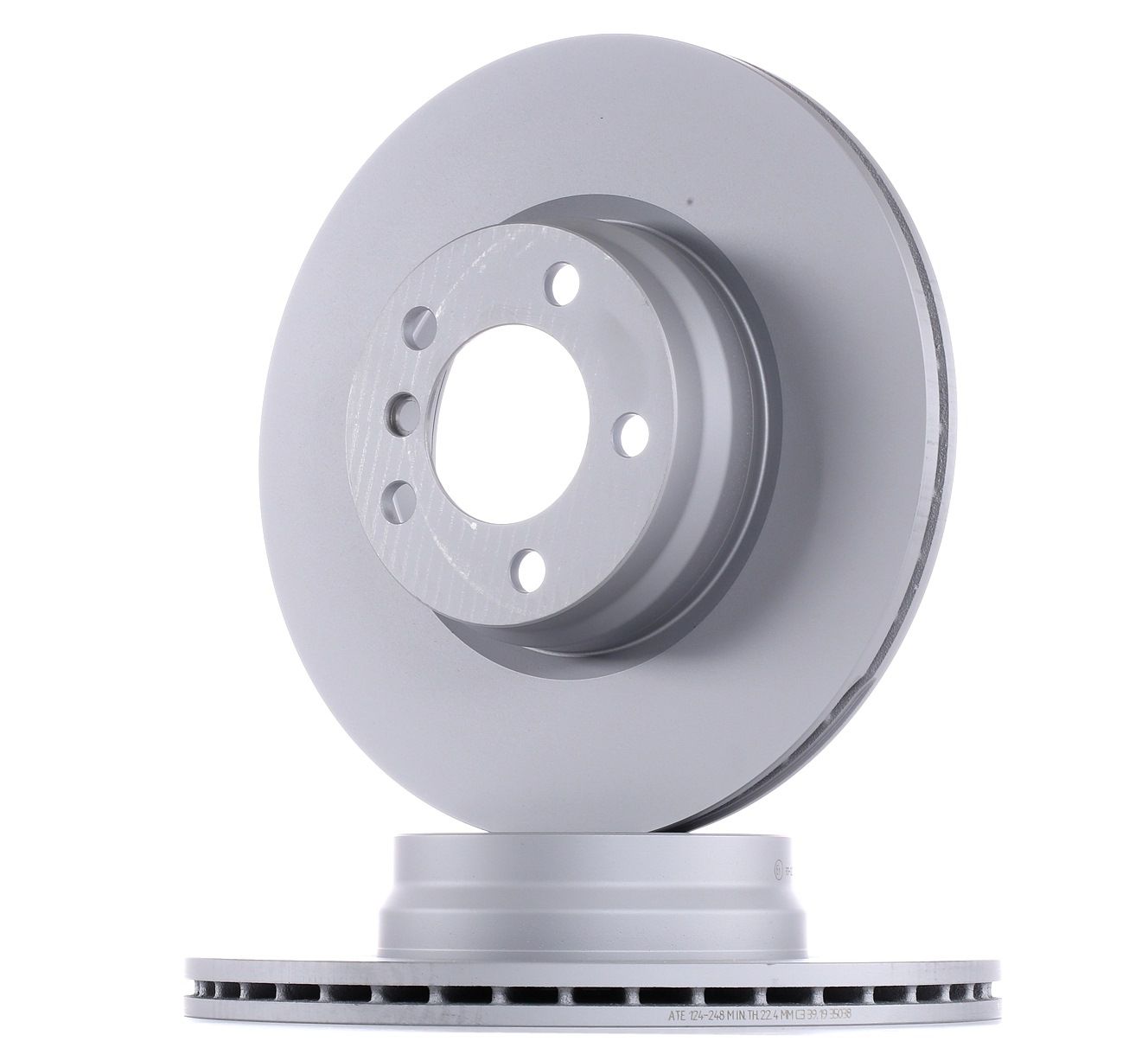 ATE Disques De Frein 24.0124-0248.1 Frein à Disque,Disque de frein BMW,3 F30, F35, F80,3 Touring F31