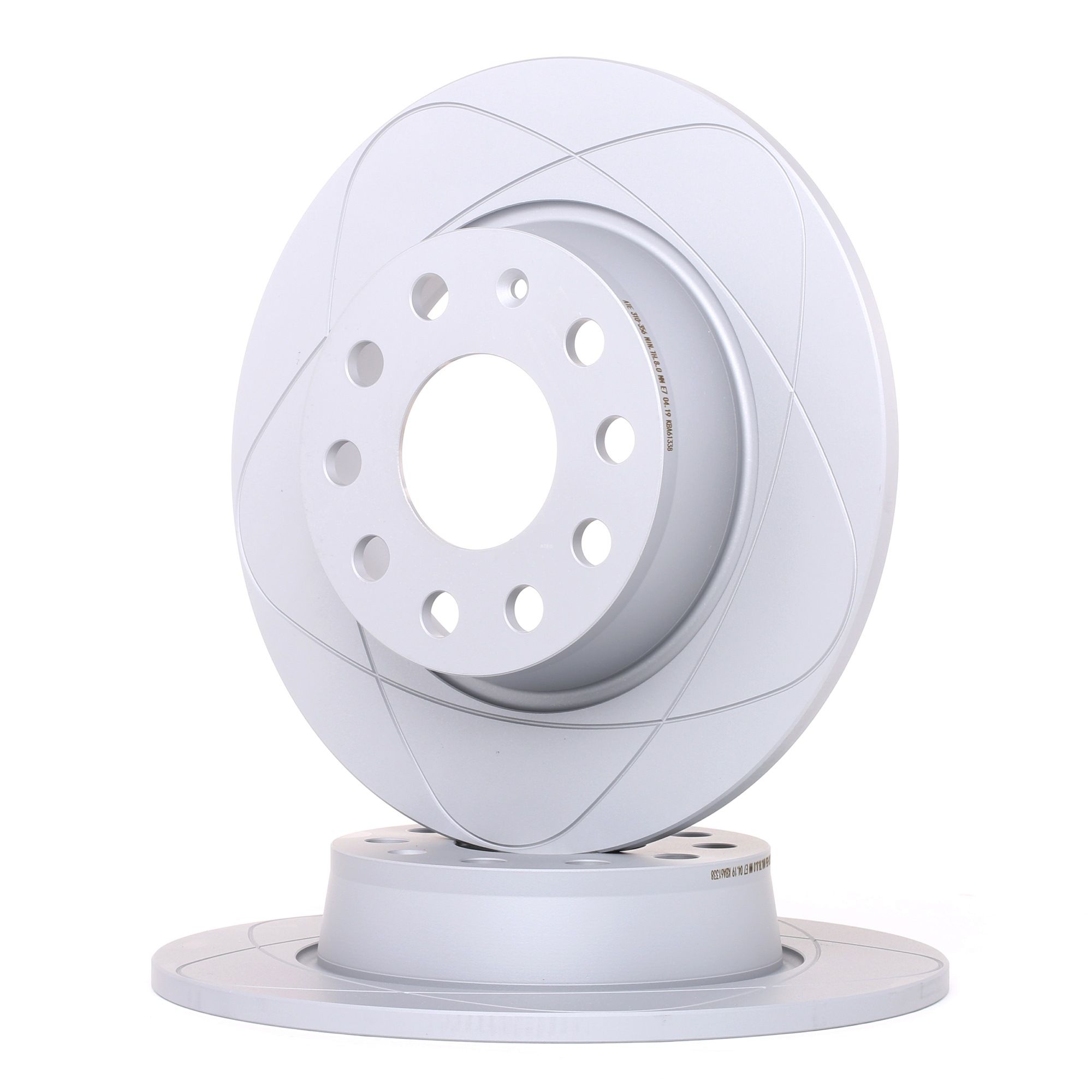 ATE Disques De Frein 24.0310-0356.1 Frein à Disque,Disque de frein VW,SKODA,AUDI,TOURAN 1T1, 1T2,GOL