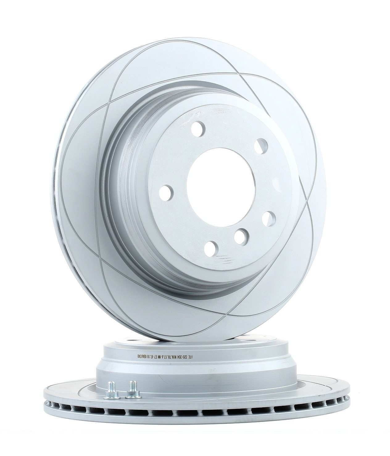 ATE Disques De Frein 24.0320-0204.1 Frein à Disque,Disque de frein BMW,3 E90,1 E87,3 Touring E91,3 C