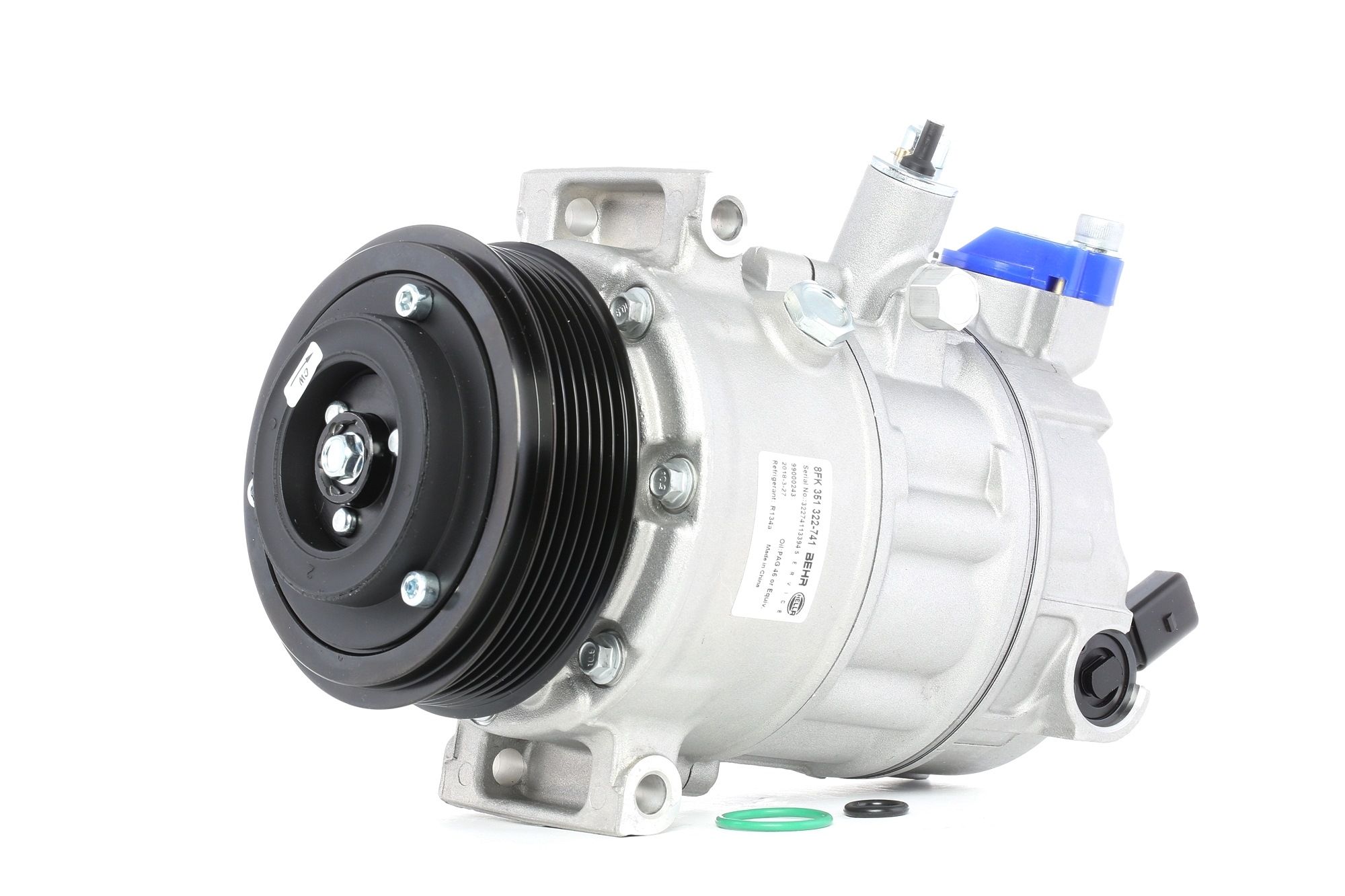 HELLA Compresseur De Climatisation 8FK 351 322-741 Compresseur De Clim,Compresseur, climatisation VW