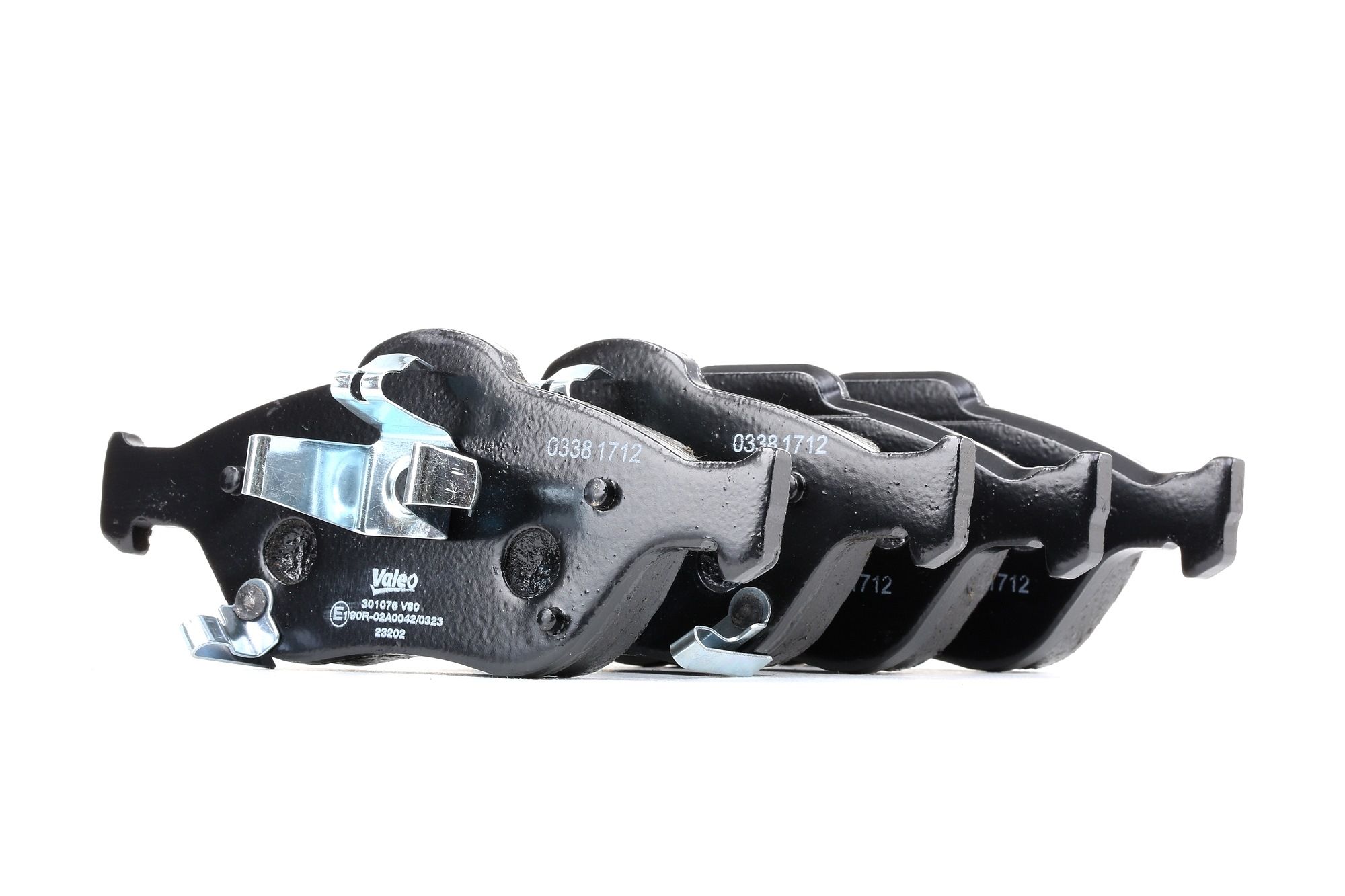 VALEO Plaquettes De Frein 301076 Jeu De Plaquettes De Frein,Jeu de plaquettes de frein, frein à disq