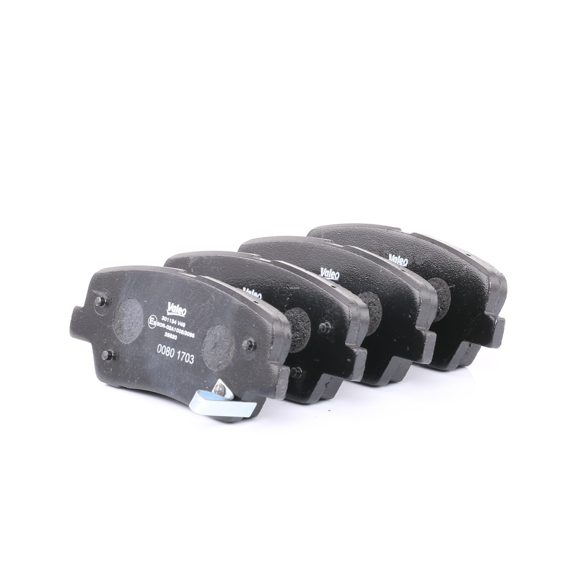 VALEO Plaquettes De Frein 301134 Jeu De Plaquettes De Frein,Jeu de plaquettes de frein, frein à disq