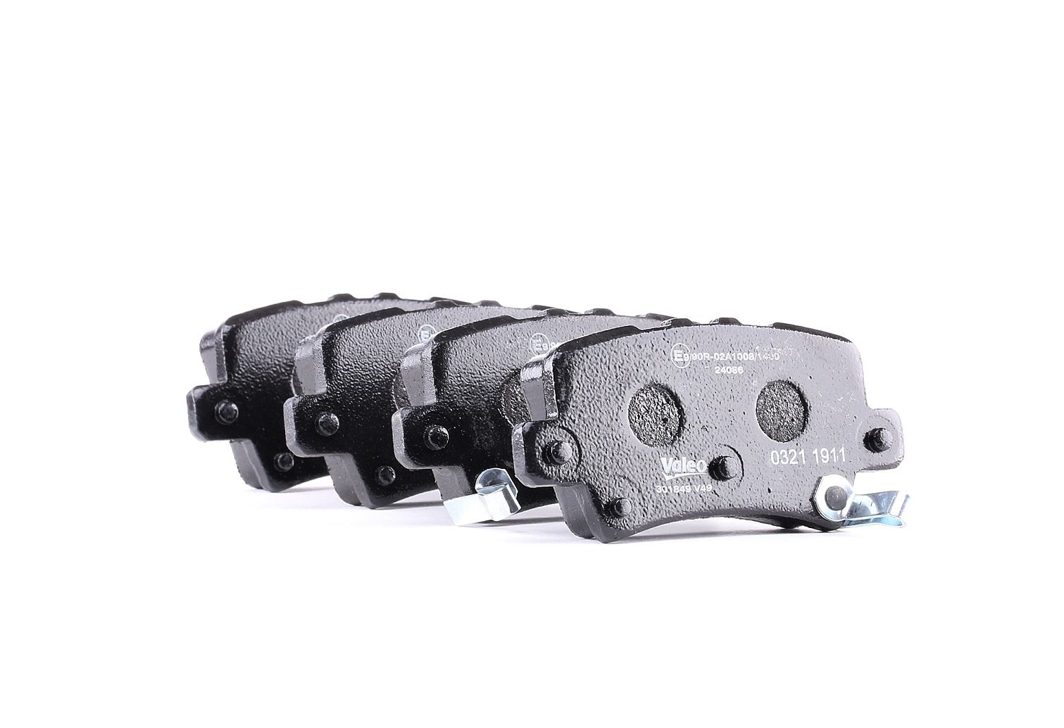 VALEO Plaquettes De Frein 301849 Jeu De Plaquettes De Frein,Jeu de plaquettes de frein, frein à disq