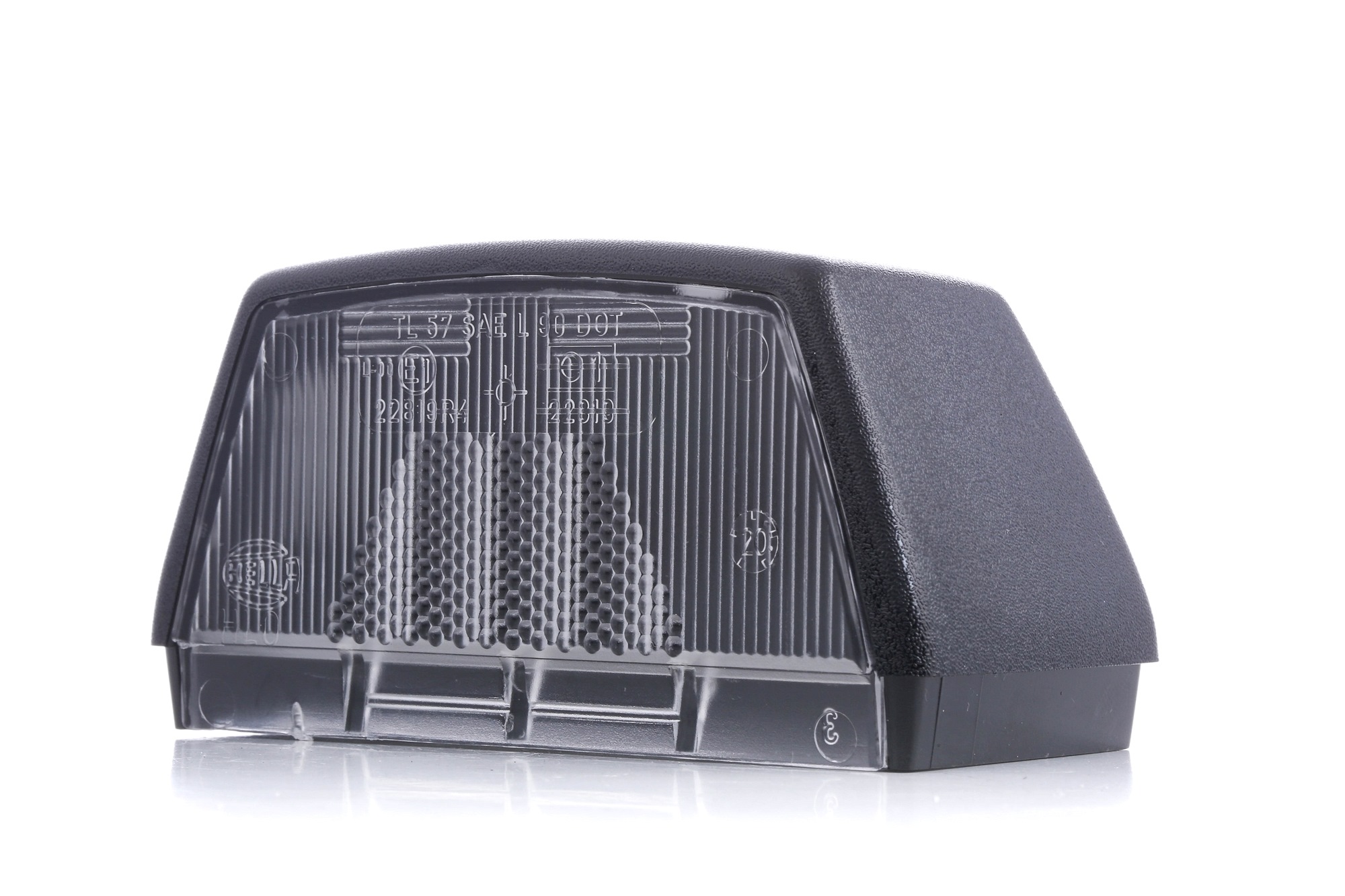 HELLA Boîtier, feu éclaireur de plaque 9BG 121 587-031 MERCEDES-BENZ,VW,MAN,T2/L Furgón/ranchera fam