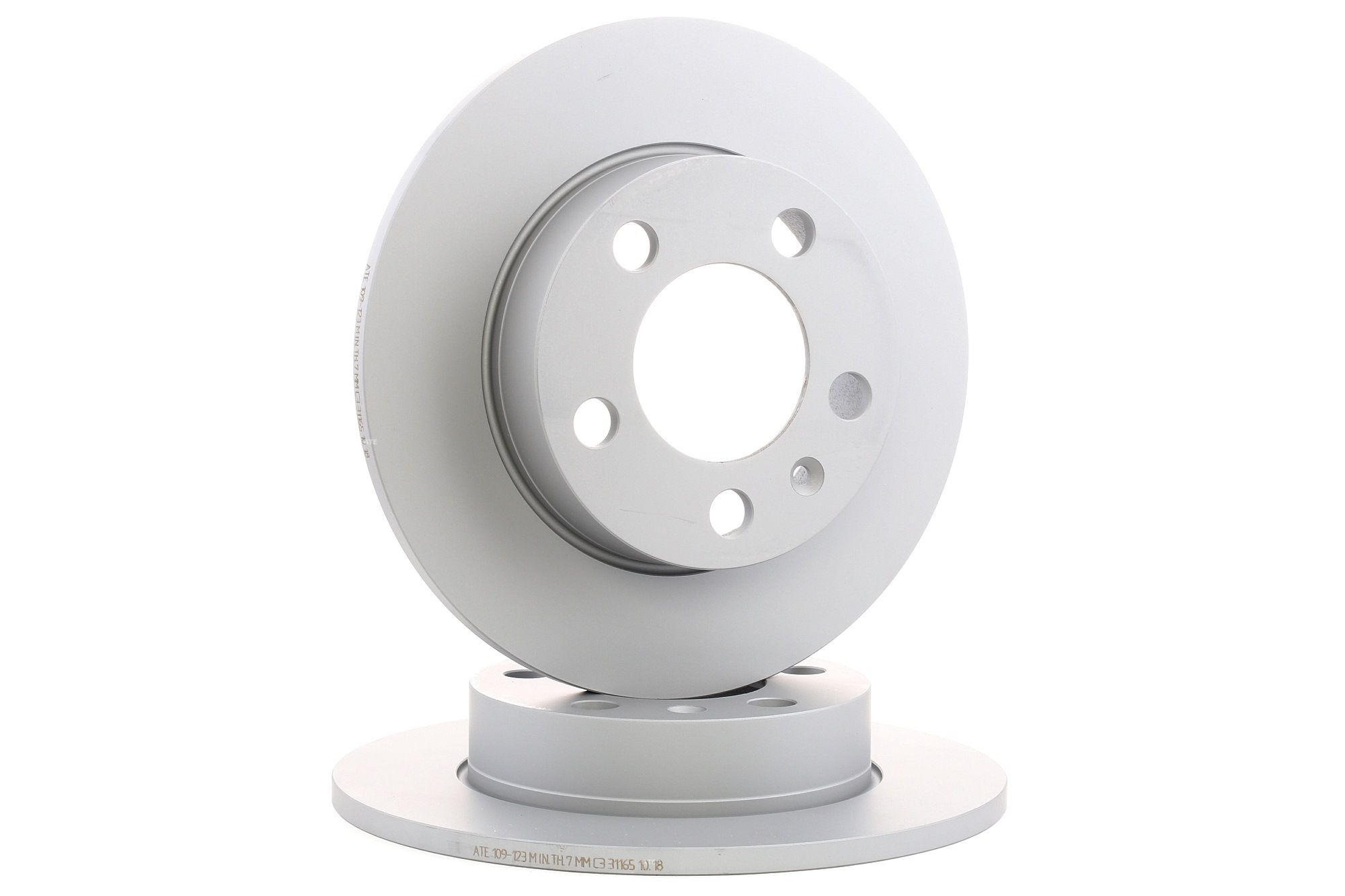 ATE Disques De Frein 24.0109-0123.1 Frein à Disque,Disque de frein AUDI,VW,SKODA,A3 8L1,TT 8N3,A1 8X