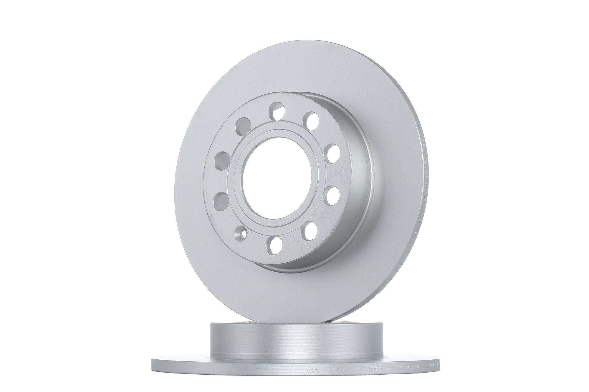 ATE Disques De Frein 24.0110-0261.1 Frein à Disque,Disque de frein AUDI,SEAT,A4 Avant 8ED, B7,A4 8E2