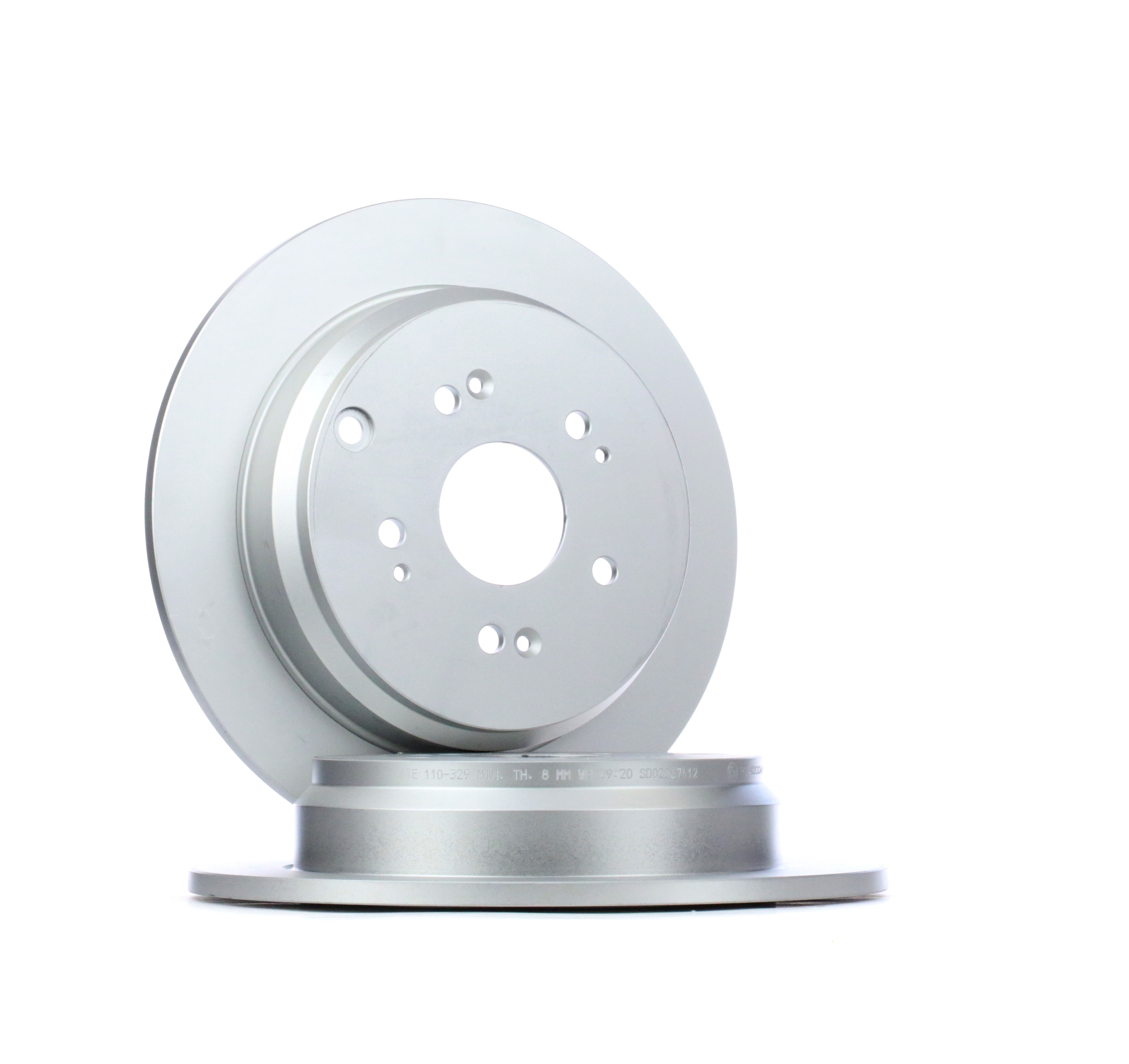 ATE Disques De Frein 24.0110-0329.1 Frein à Disque,Disque de frein HONDA,CR-V III RE,CR-V IV RE