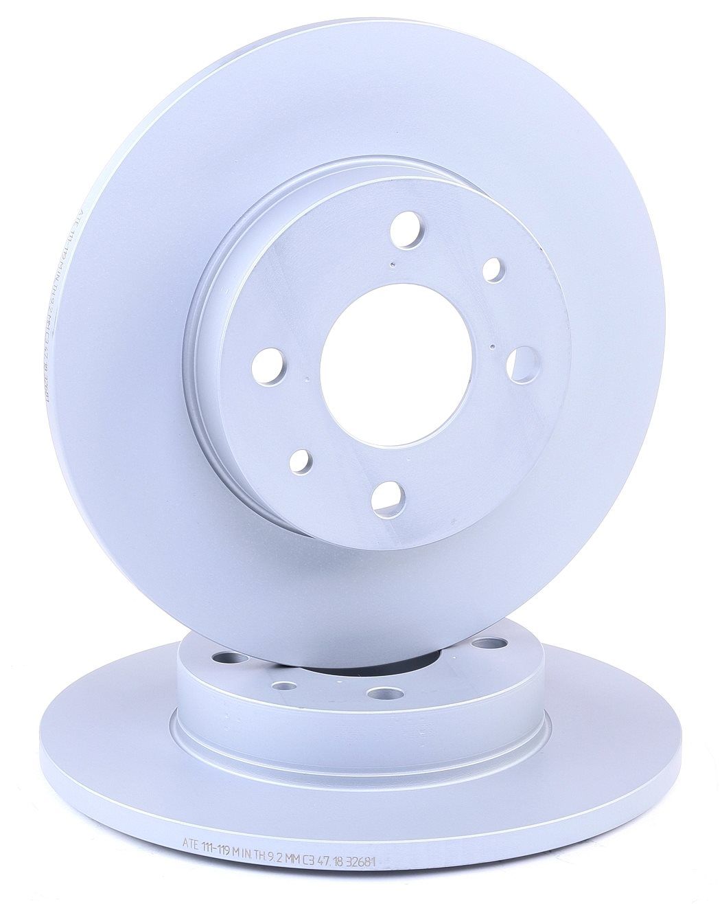 ATE Disques De Frein 24.0111-0119.1 Frein à Disque,Disque de frein FIAT,LANCIA,ABARTH,PUNTO 188,500 