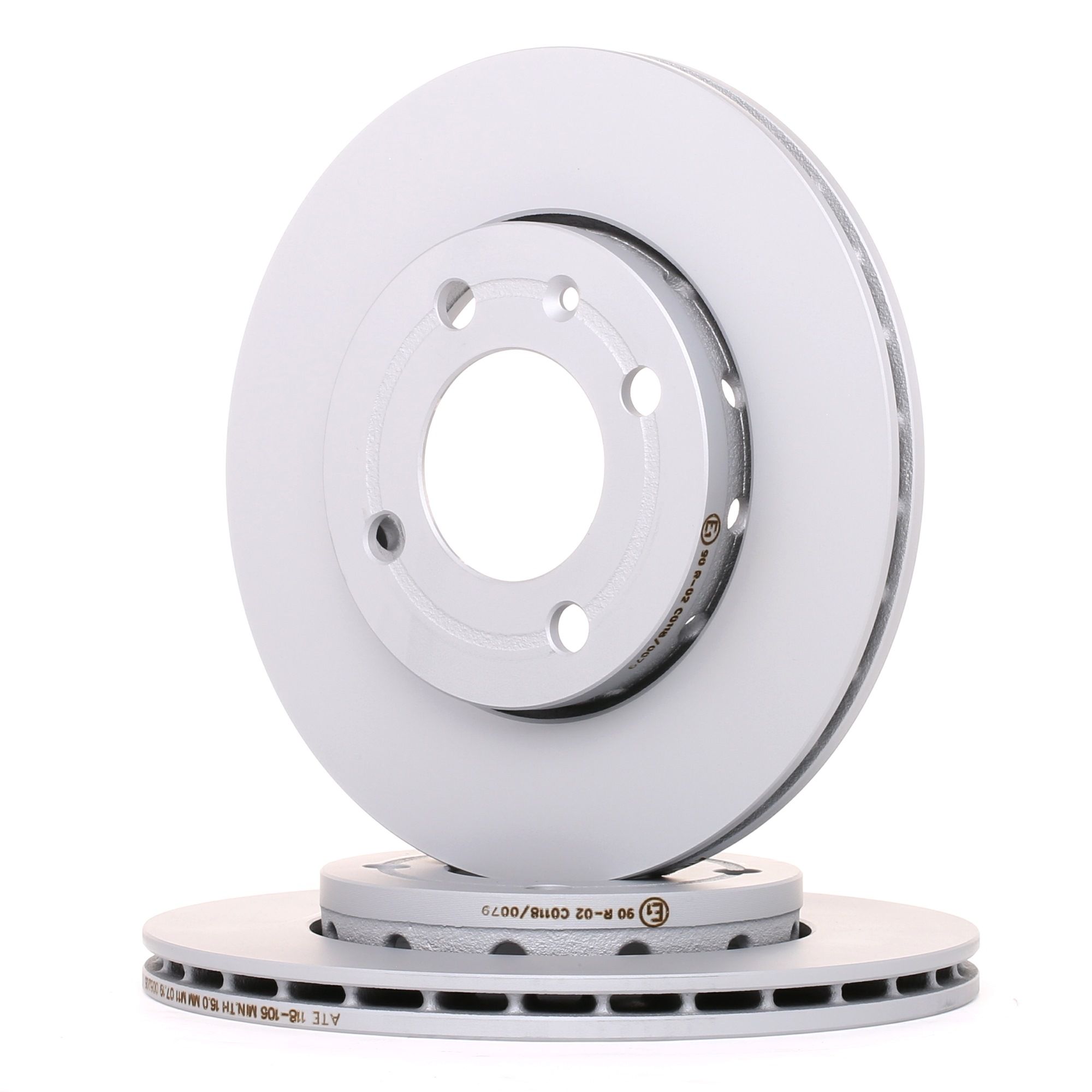 ATE Disques De Frein 24.0118-0106.1 Frein à Disque,Disque de frein VW,SEAT,POLO 6N2,POLO 6N1,LUPO 6X