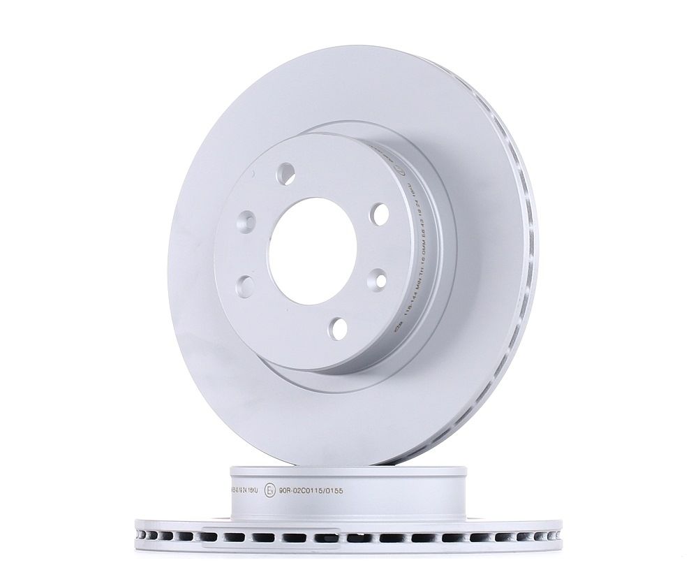 ATE Disques De Frein 24.0118-0144.1 Frein à Disque,Disque de frein HYUNDAI,KIA,i10 PA,i10 IA,i10 Sed