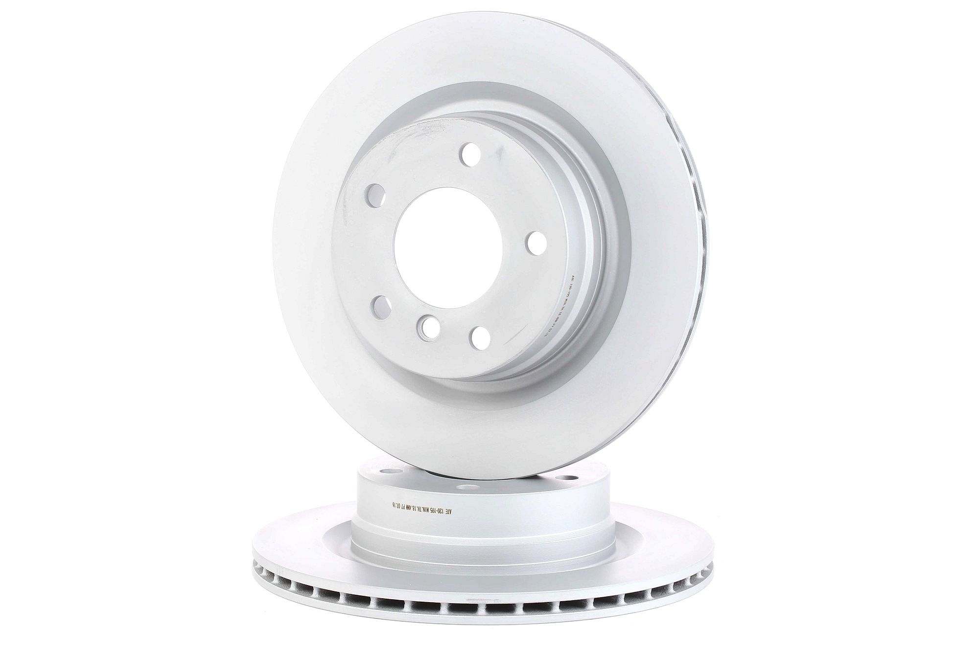 ATE Disques De Frein 24.0120-0195.1 Frein à Disque,Disque de frein BMW,3 E90,1 E87,3 Touring E91,3 C