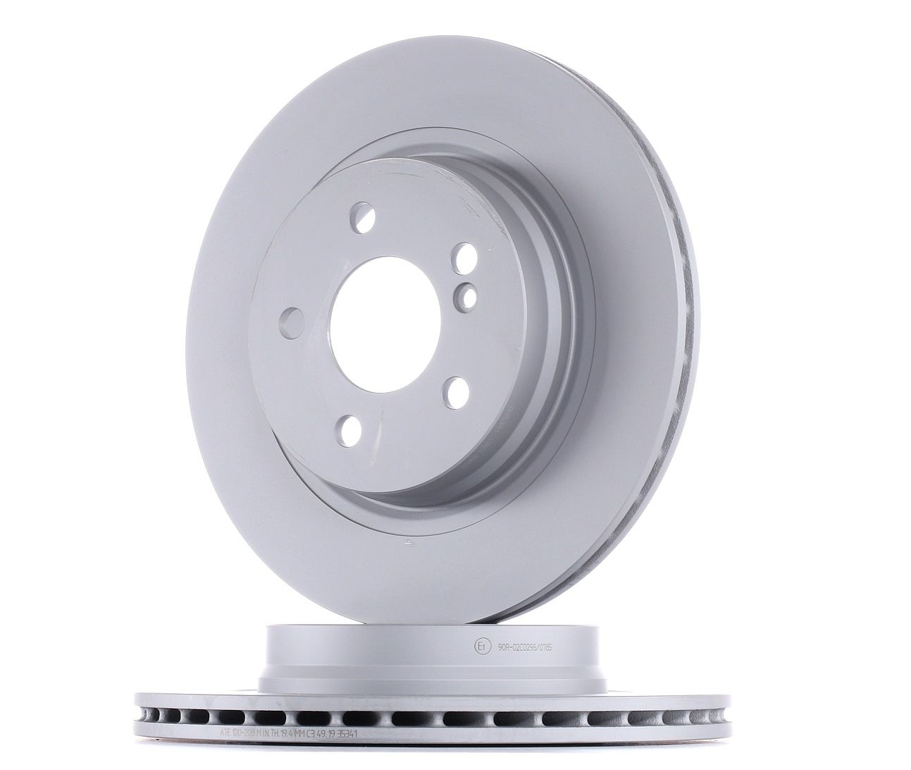 ATE Disques De Frein 24.0120-0208.1 Frein à Disque,Disque de frein MERCEDES-BENZ,CLASE C W204,CLASE 