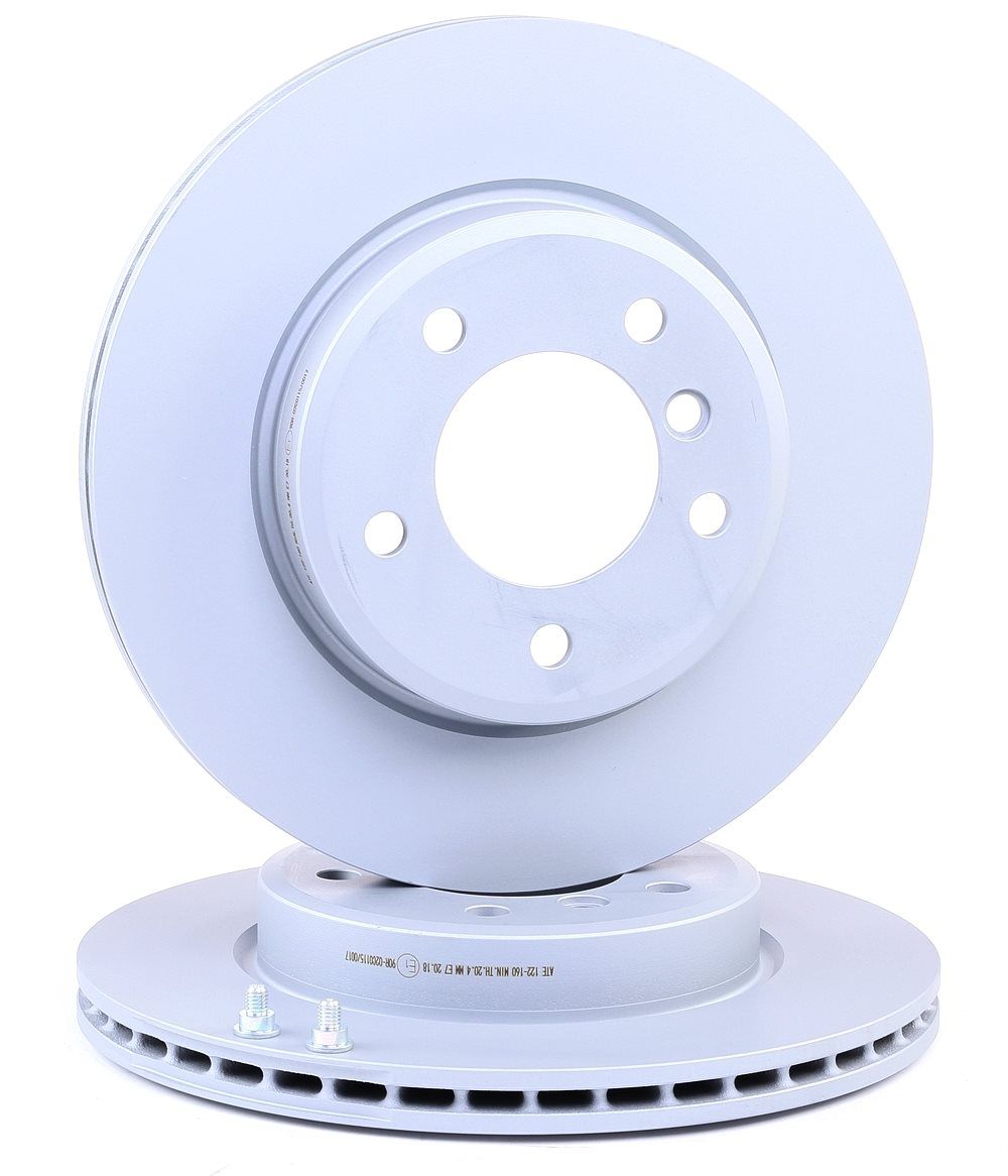 ATE Disques De Frein 24.0122-0160.1 Frein à Disque,Disque de frein BMW,3 E46,3 Coupé E46,3 Touring E