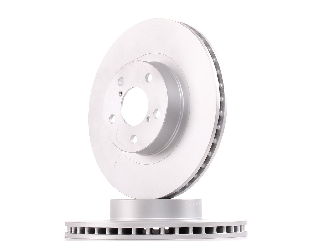 ATE Disques De Frein 24.0124-0145.1 Frein à Disque,Disque de frein SUBARU,IMPREZA Sedán GD,IMPREZA S