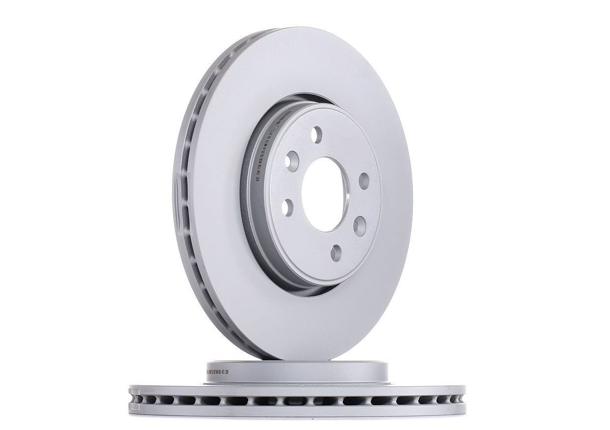 ATE Disques De Frein 24.0124-0158.1 Frein à Disque,Disque de frein RENAULT,CLIO II BB0/1/2_, CB0/1/2