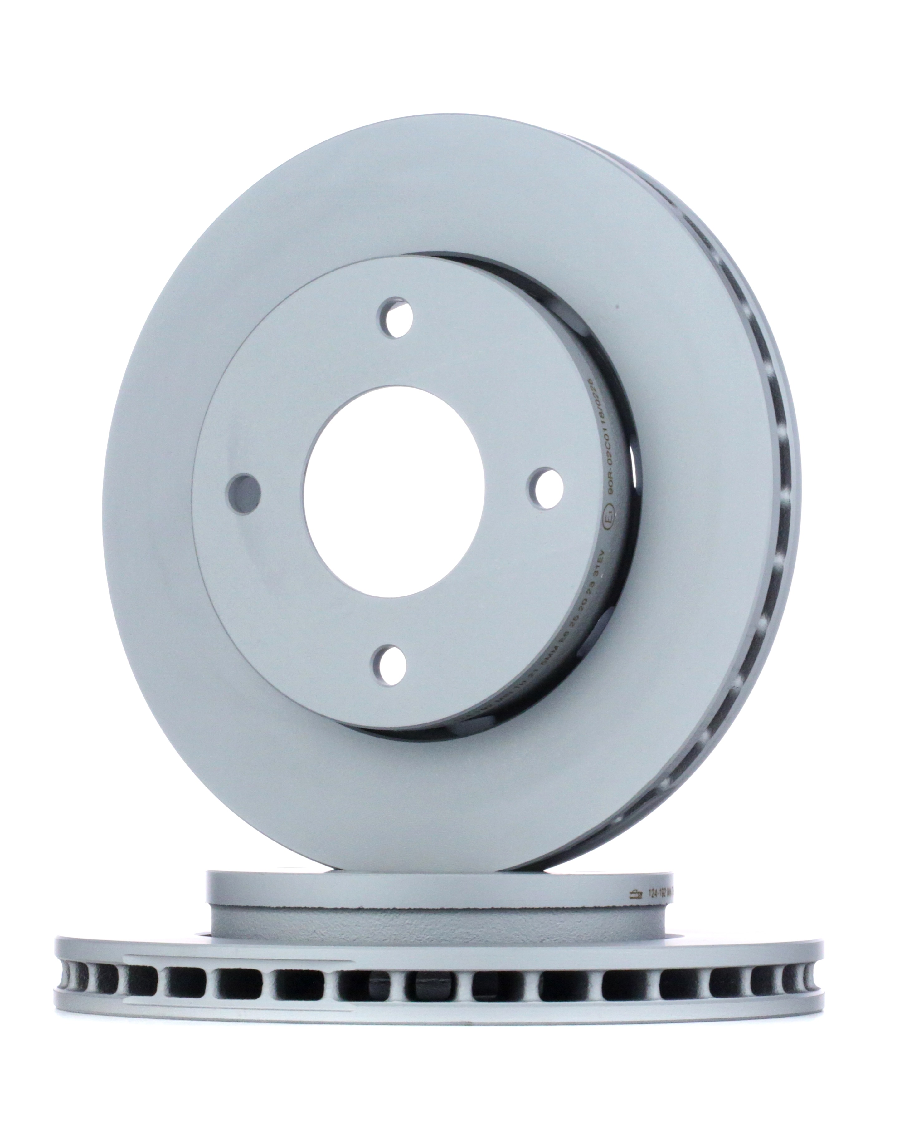 ATE Disques De Frein 24.0124-0192.1 Frein à Disque,Disque de frein SMART,MITSUBISHI,FORFOUR 454,COLT
