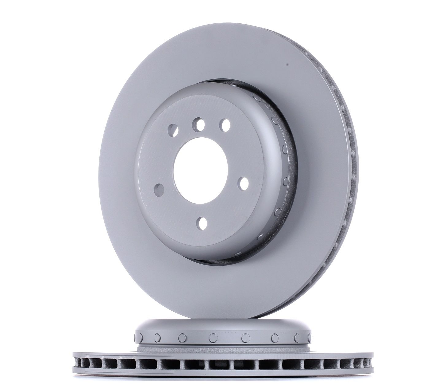 ATE Disques De Frein 24.0124-0201.2 Frein à Disque,Disque de frein BMW,5 E60,5 Touring E61,6 E63,6 D