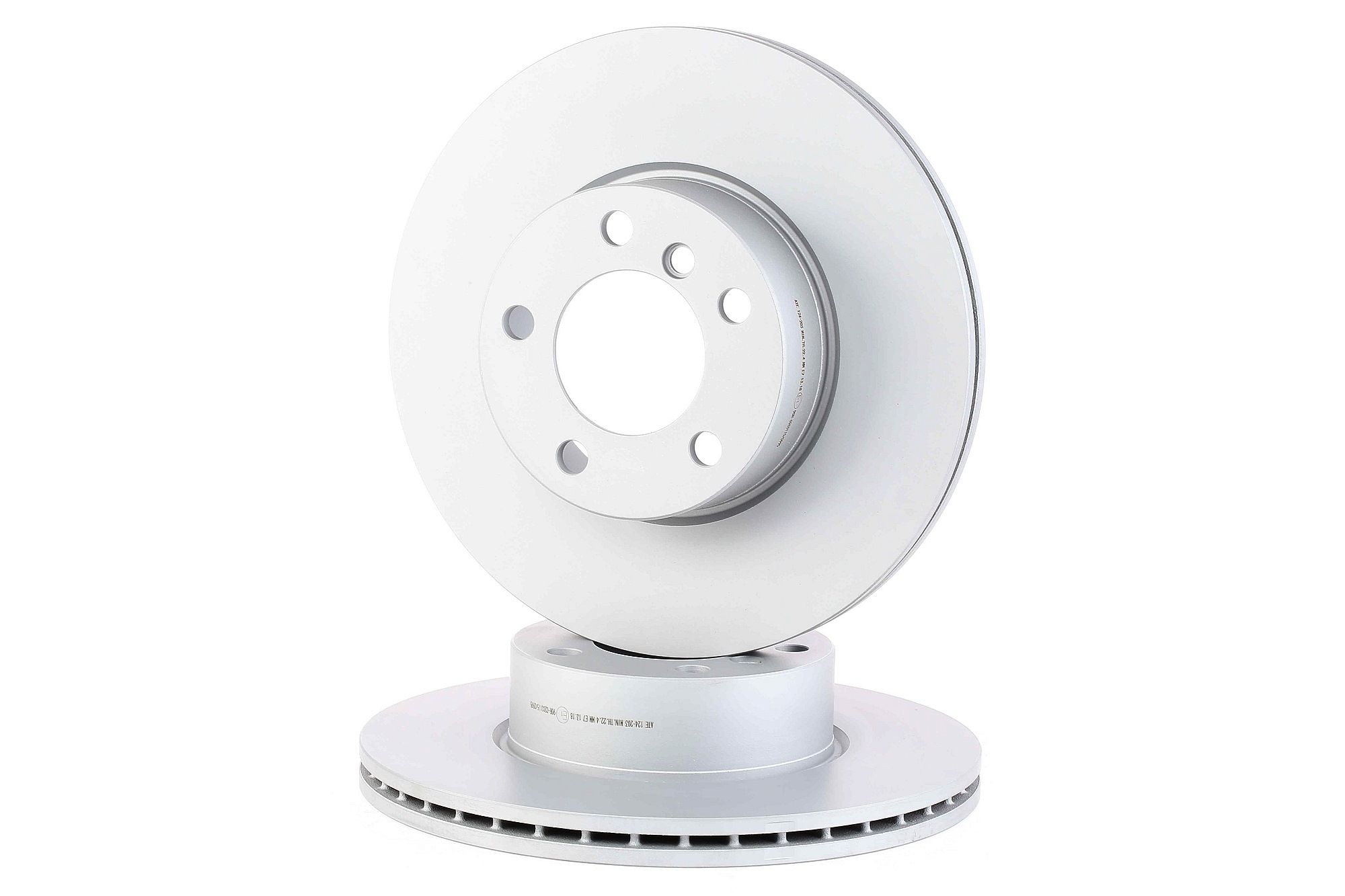 ATE Disques De Frein 24.0124-0203.1 Frein à Disque,Disque de frein BMW,3 E90,3 Touring E91,3 Coupé E