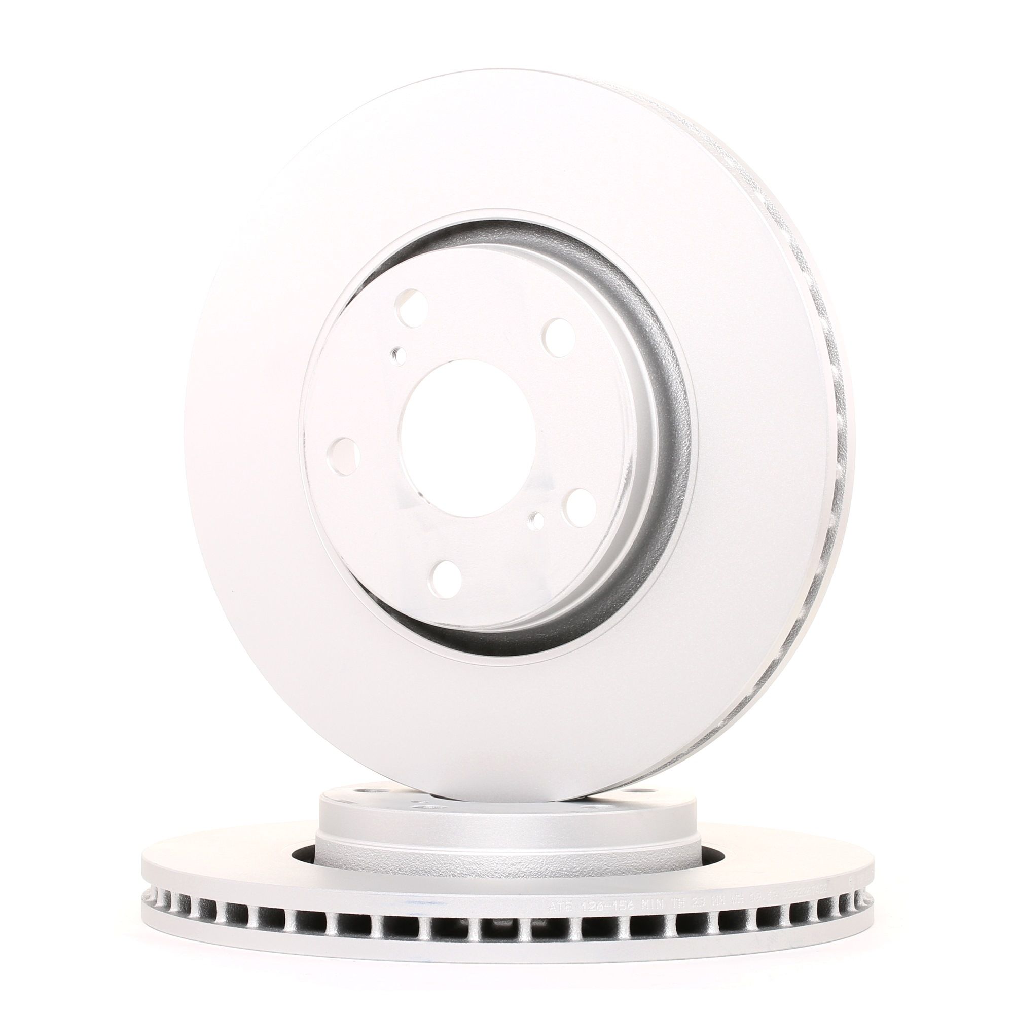 ATE Disques De Frein 24.0126-0156.1 Frein à Disque,Disque de frein TOYOTA,AURIS NRE15_, ZZE15_, ADE1