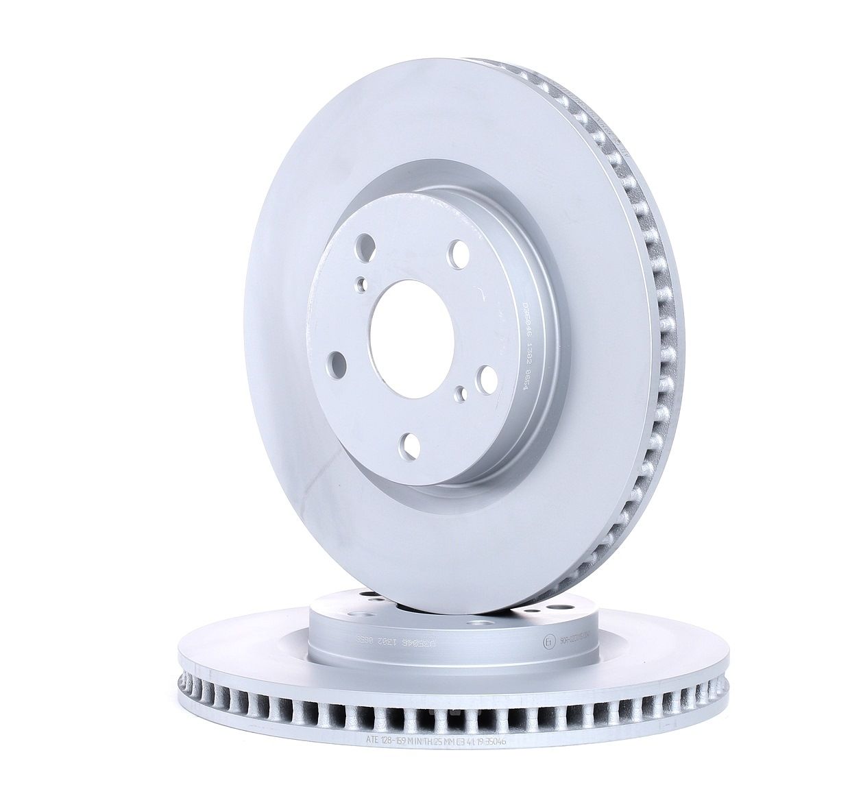 ATE Disques De Frein 24.0128-0159.1 Frein à Disque,Disque de frein TOYOTA,LEXUS,RAV 4 III ACA3_, ACE