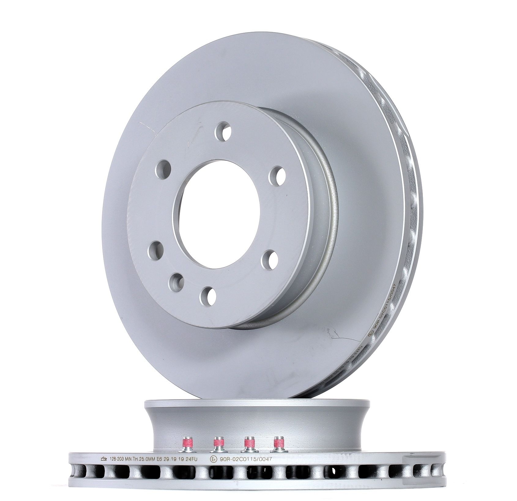 ATE Disques De Frein 24.0128-0203.1 Frein à Disque,Disque de frein MERCEDES-BENZ,VW,SPRINTER 3,5-t F