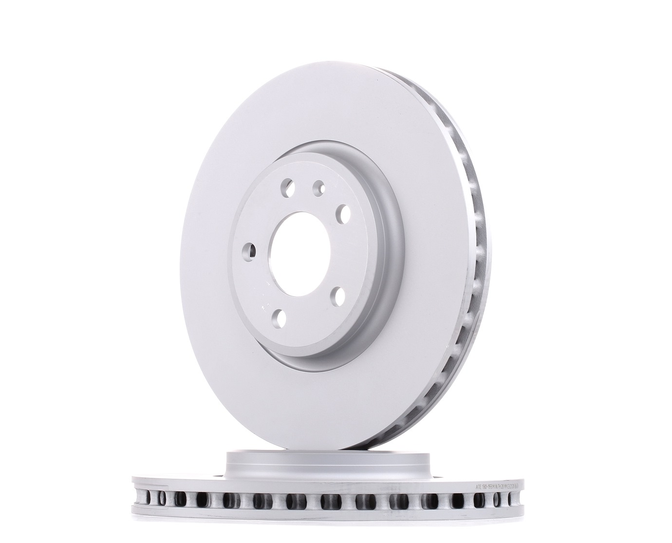 ATE Disques De Frein 24.0130-0193.1 Frein à Disque,Disque de frein AUDI,A4 8K2, B8,A4 Avant 8K5, B8,