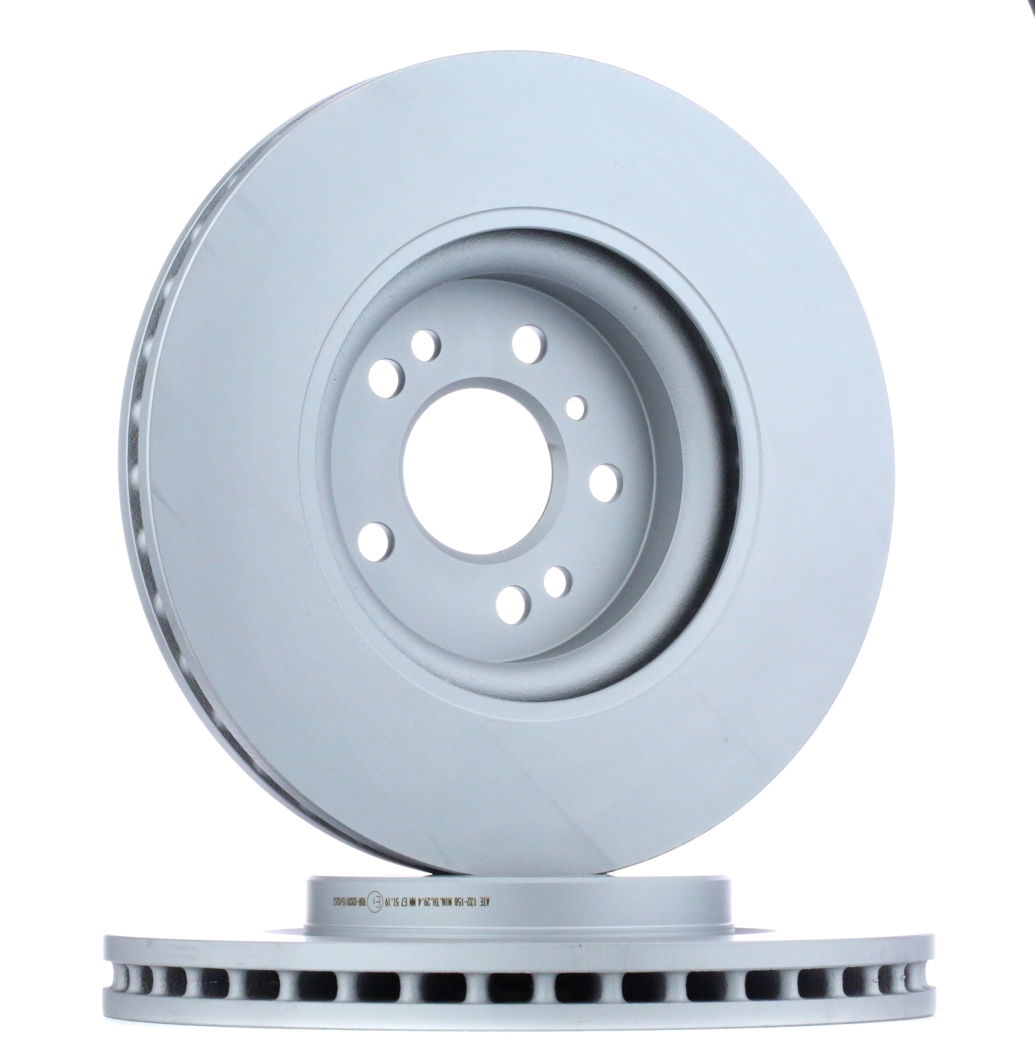 ATE Disques De Frein 24.0132-0158.1 Frein à Disque,Disque de frein MERCEDES-BENZ,CLASE M W164,CLASE