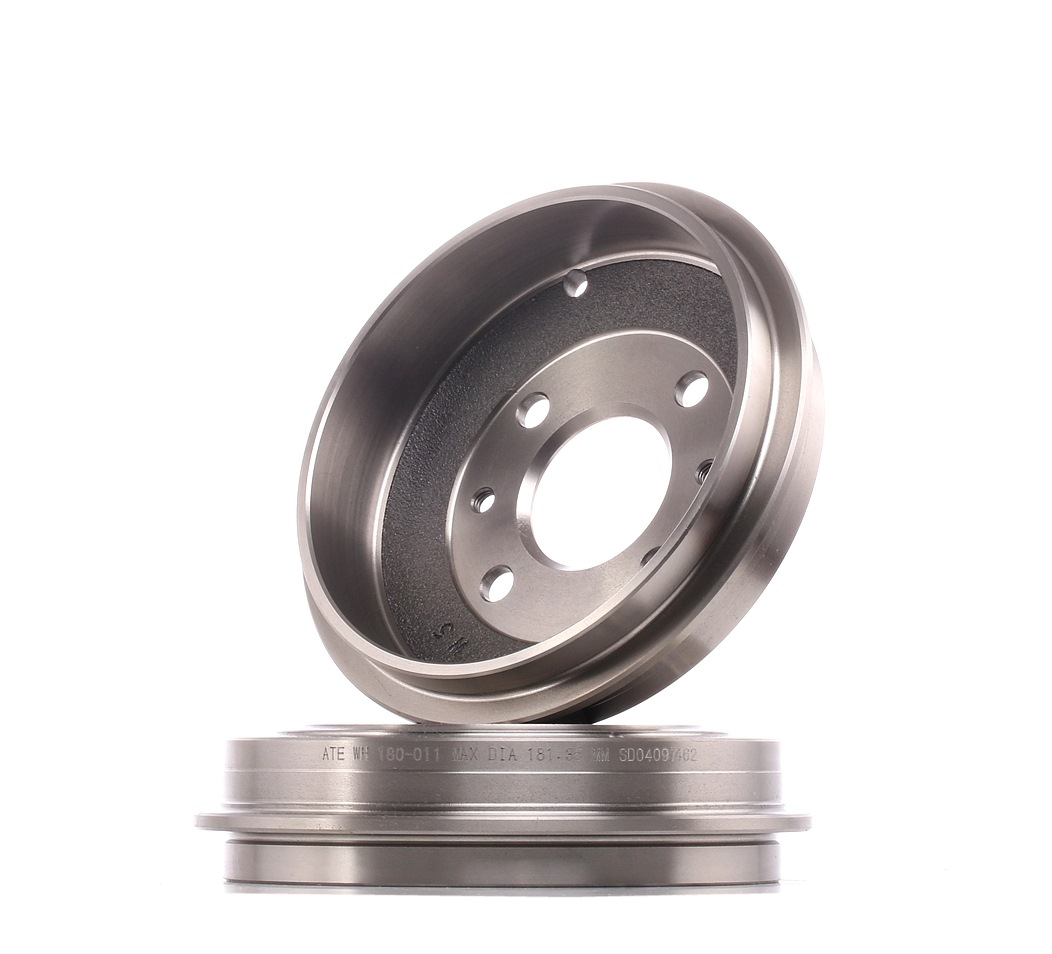 ATE Tambours De Frein 24.0218-0011.1 Frein à Tambour,Tambour de frein FIAT,LANCIA,FORD,PUNTO 188,500