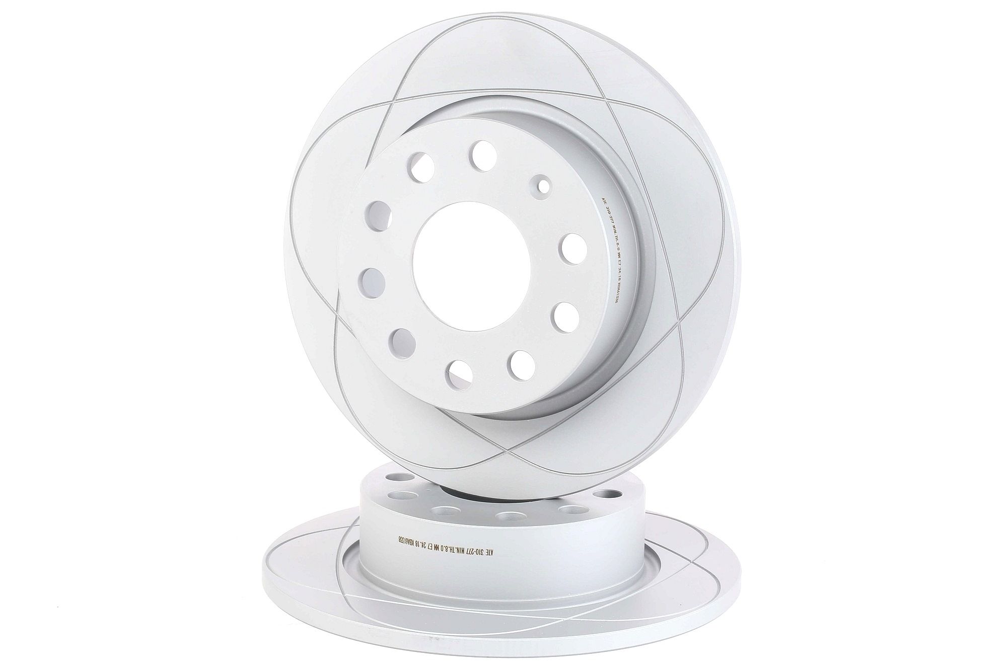 ATE Disques De Frein 24.0310-0277.1 Frein à Disque,Disque de frein AUDI,VW,SKODA,A3 8P1,A3 Sportback