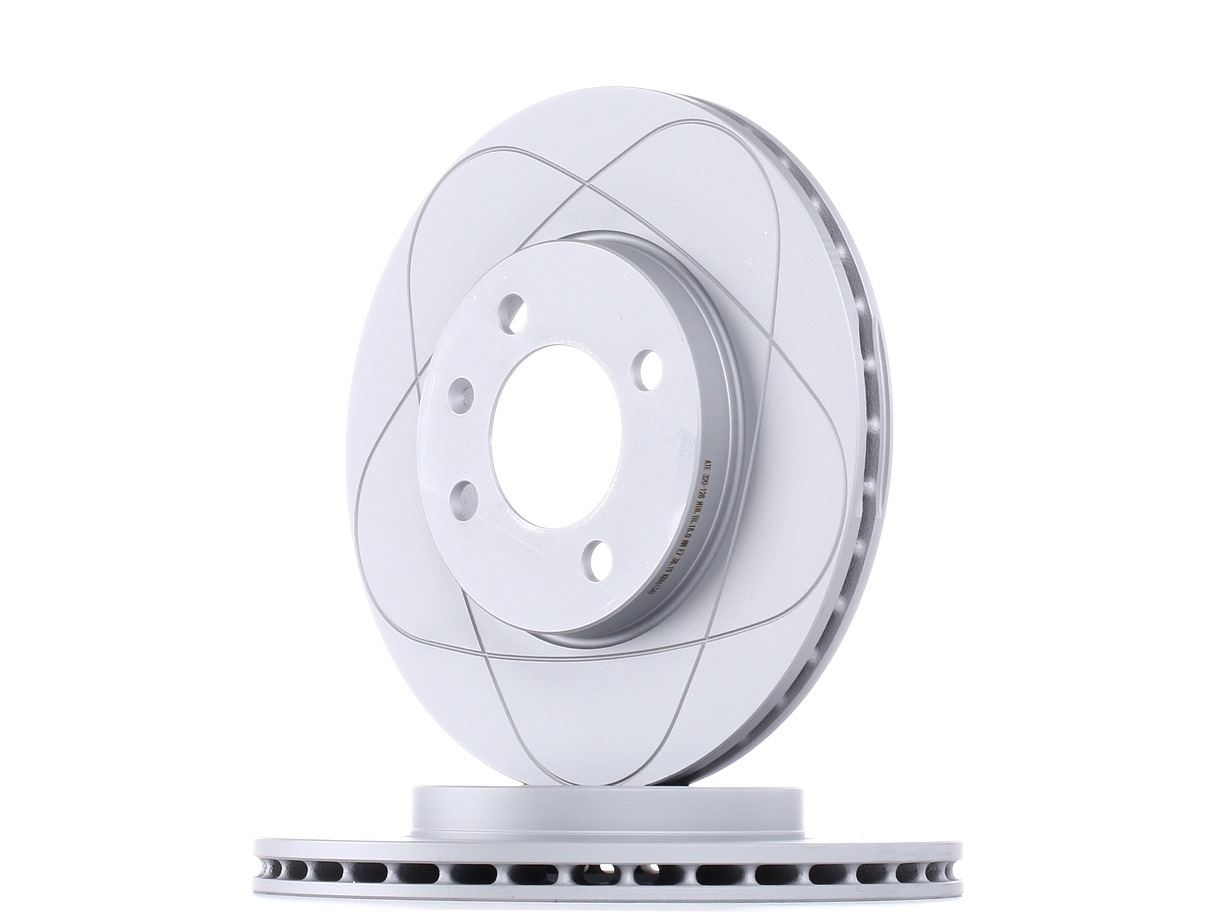 ATE Disques De Frein 24.0320-0128.1 Frein à Disque,Disque de frein VW,SEAT,GOLF III 1H1,POLO 6N2,POL